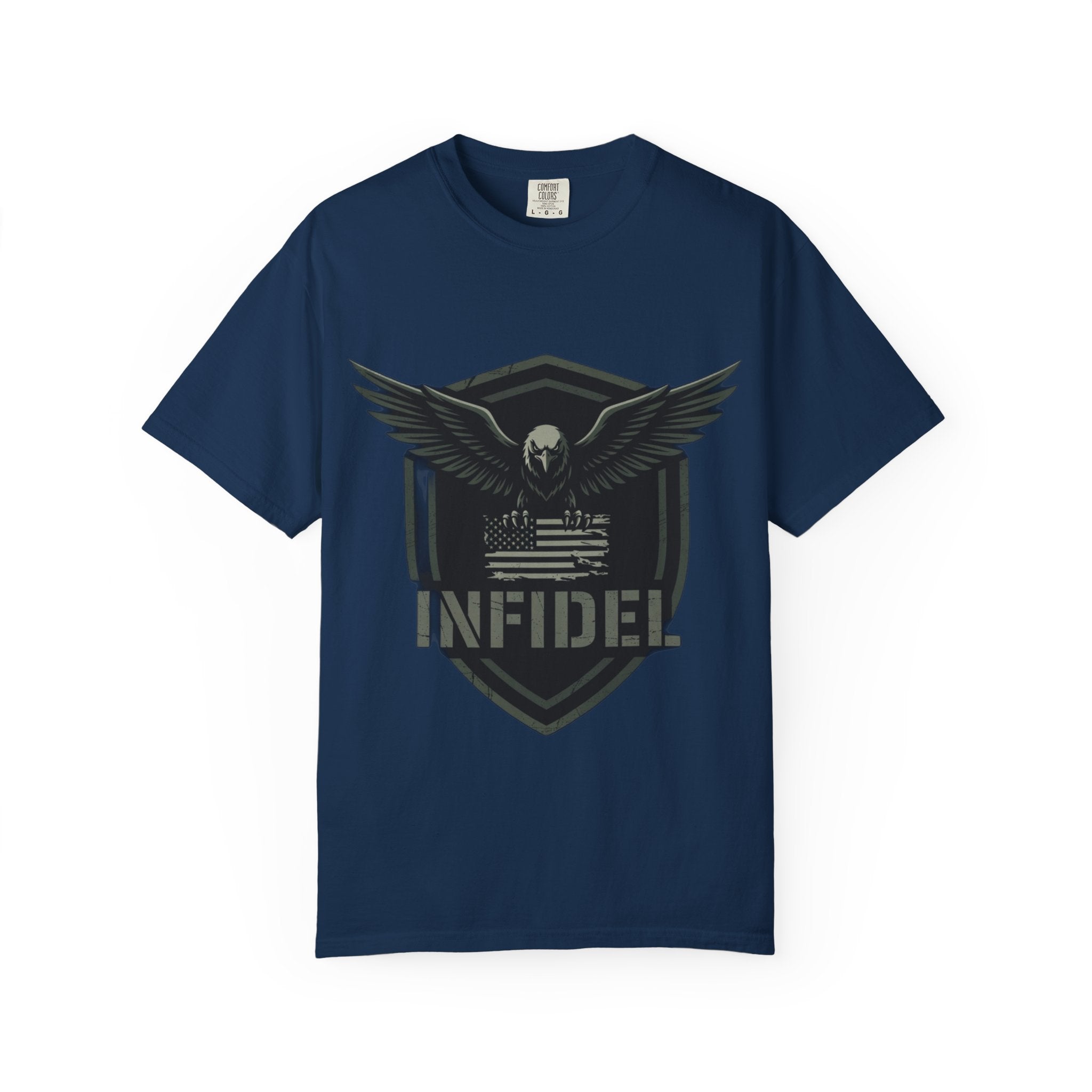 Eagle_Flag Comfort Colors Tee
