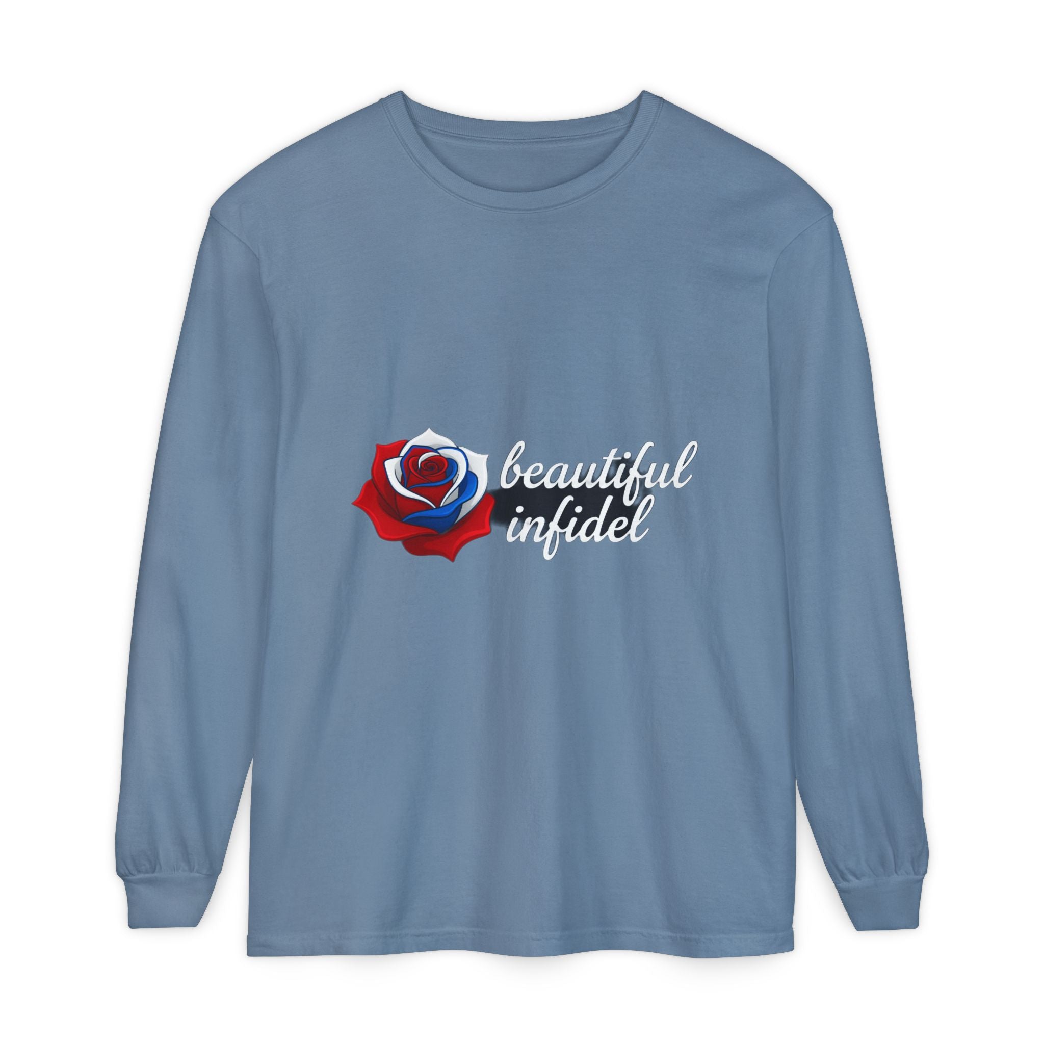 Infidel Beautiful Infidel  Comfort Colors Long Sleeve