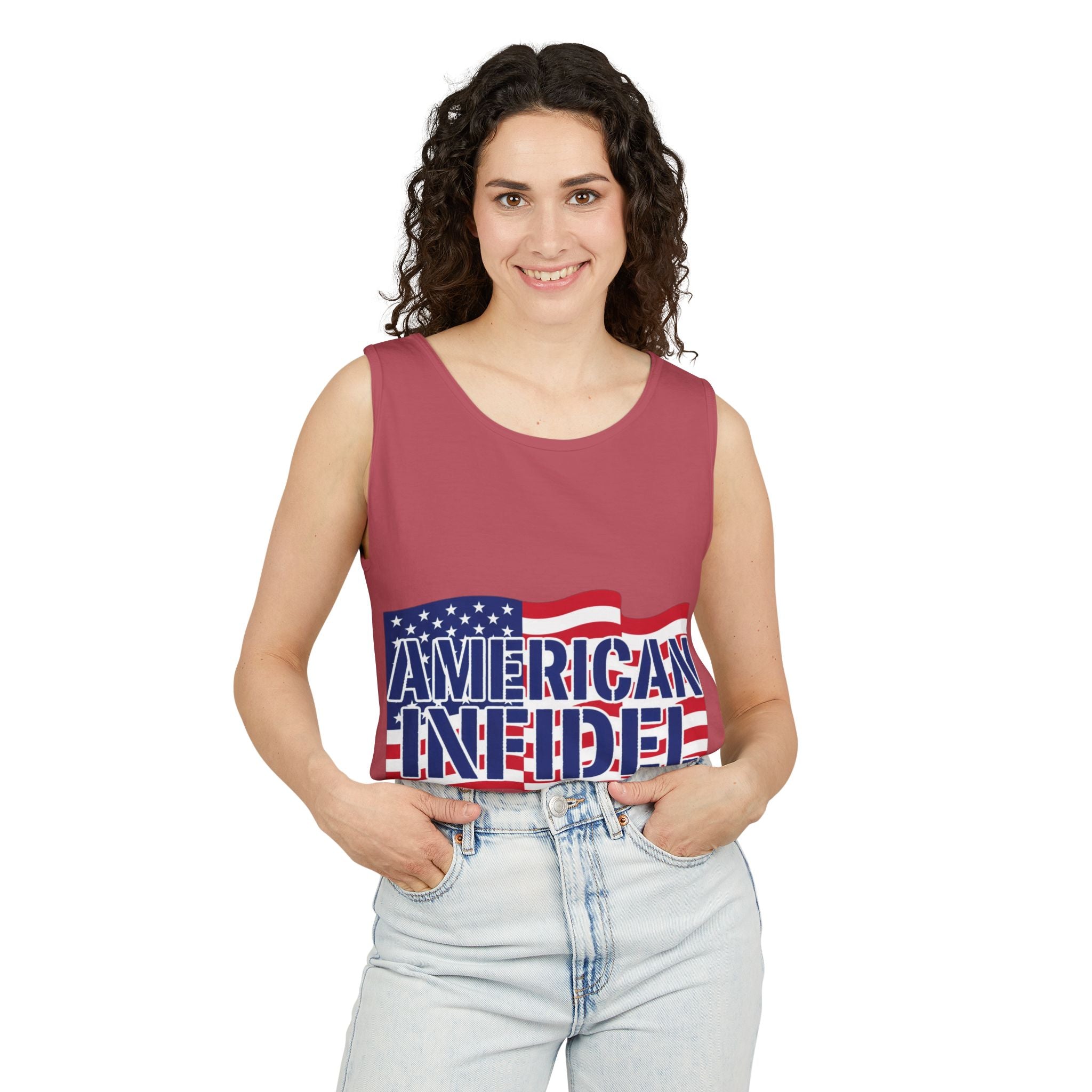 Infidel American Infidel Garment-Dyed Tank Top