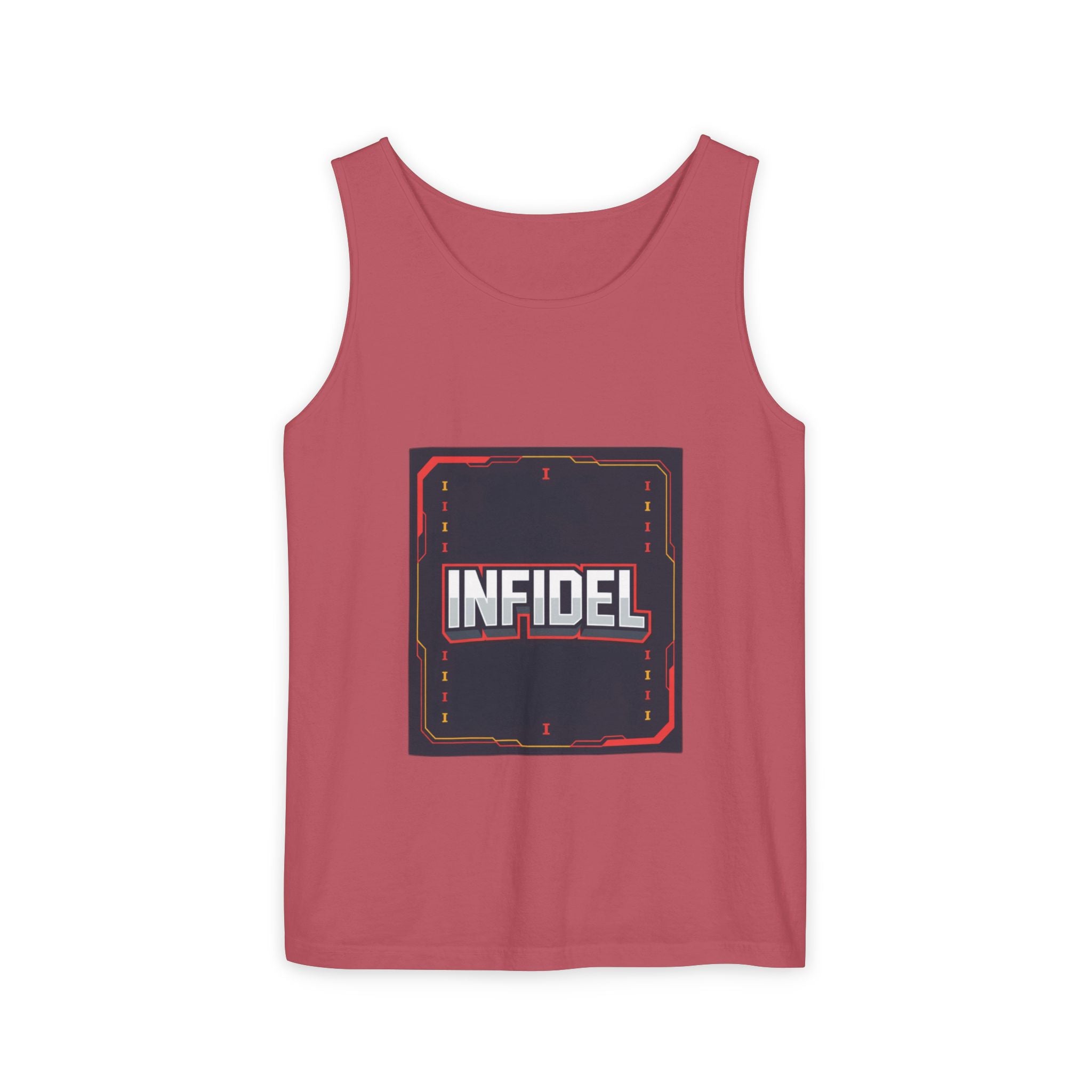 Infidel Pong  Garment-Dyed Tank Top