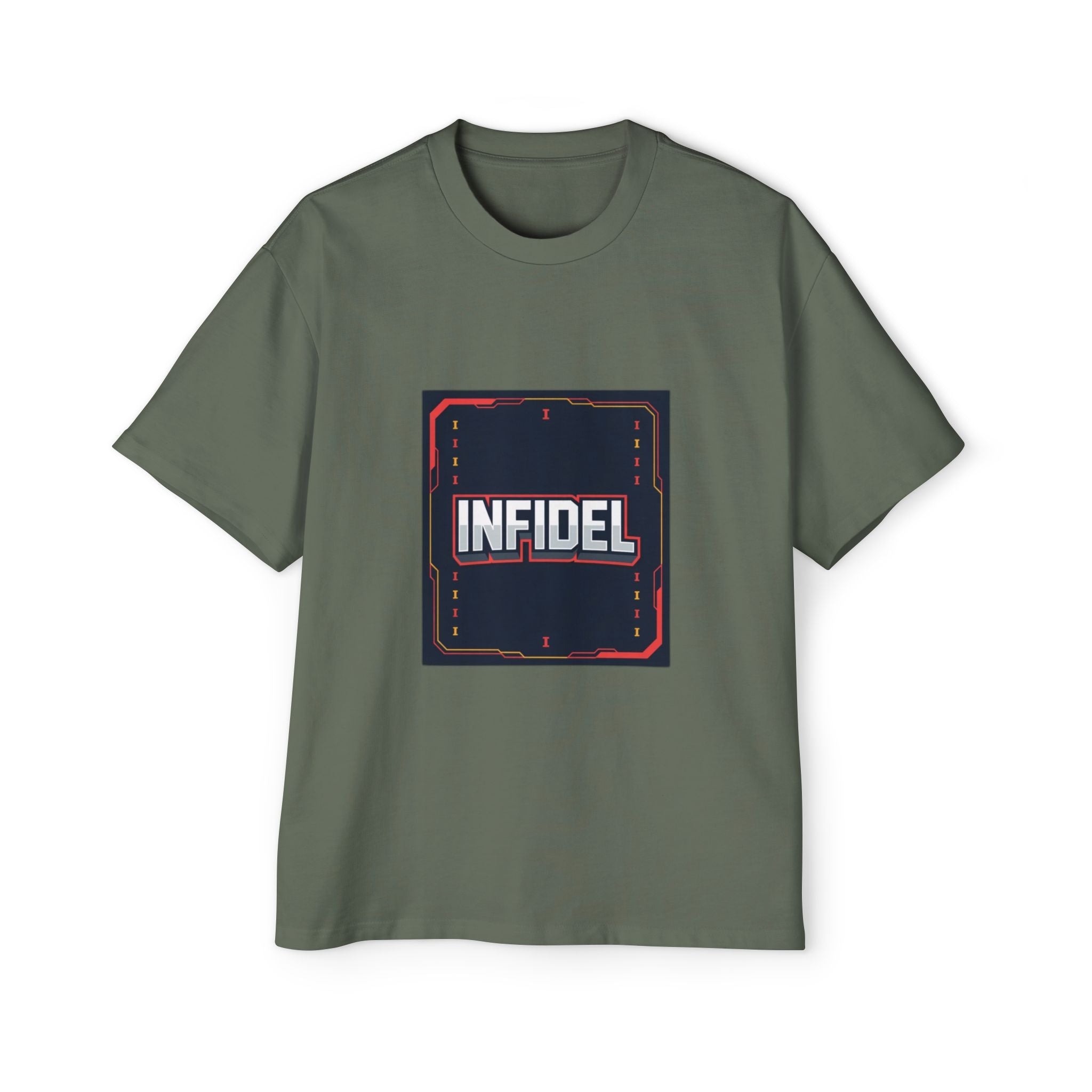 Infidel Pong  Heavy Oversized Tee