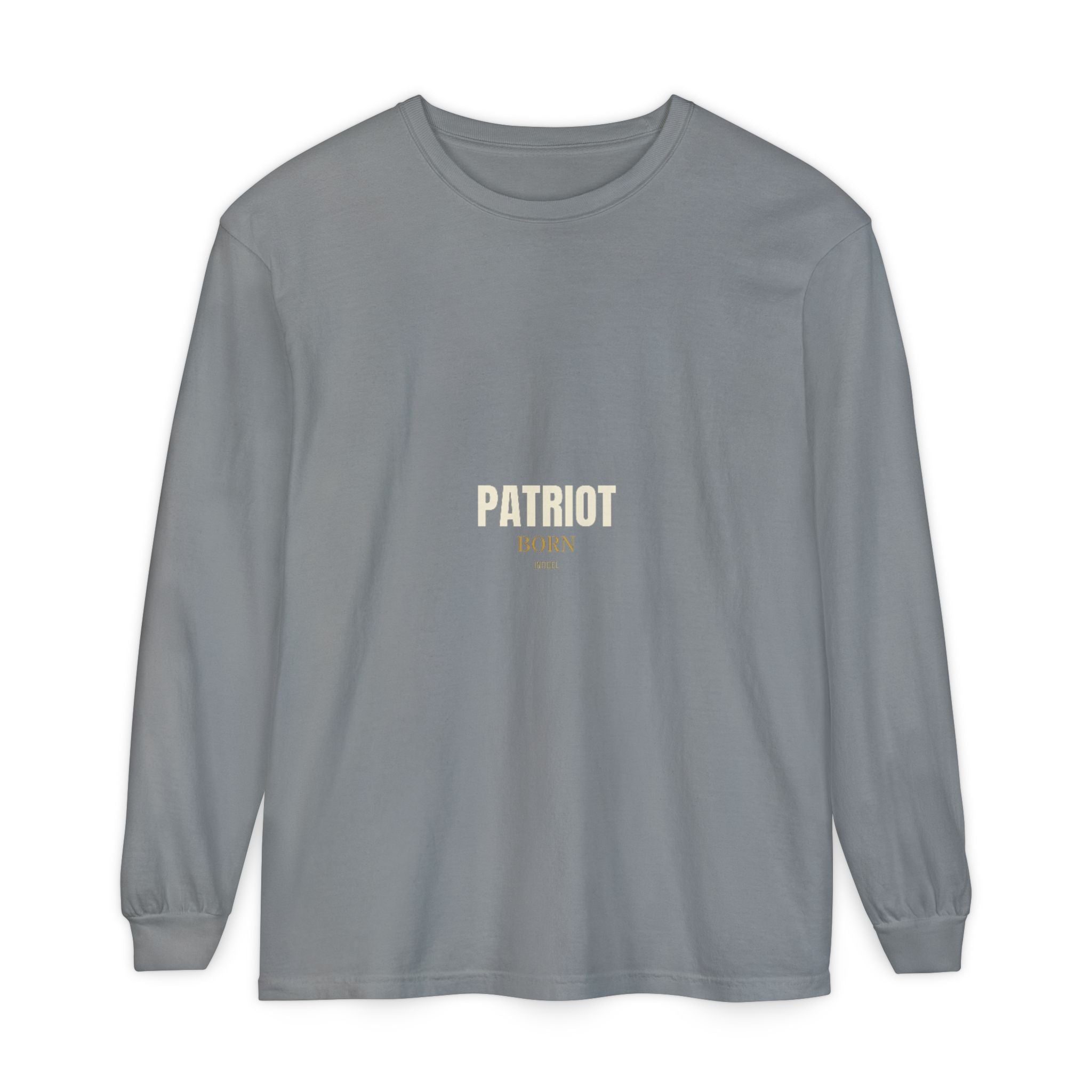 PATRIOT Comfort Colors Long Sleeve — Comfort Colors long sleeve tee, garment-dyed, relaxed fit