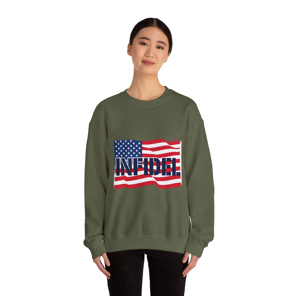 American-Bold Gildan Crewneck Sweatshirt