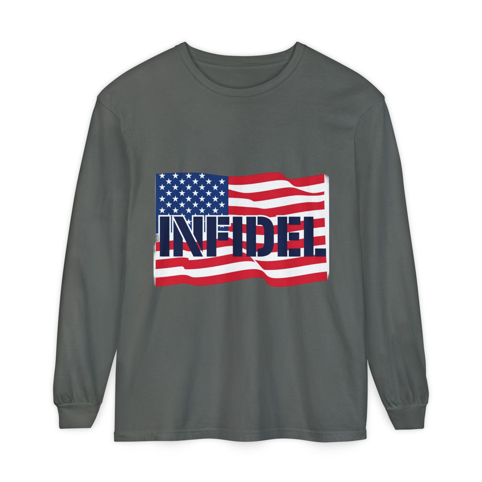 American-Bold Comfort Colors Long Sleeve