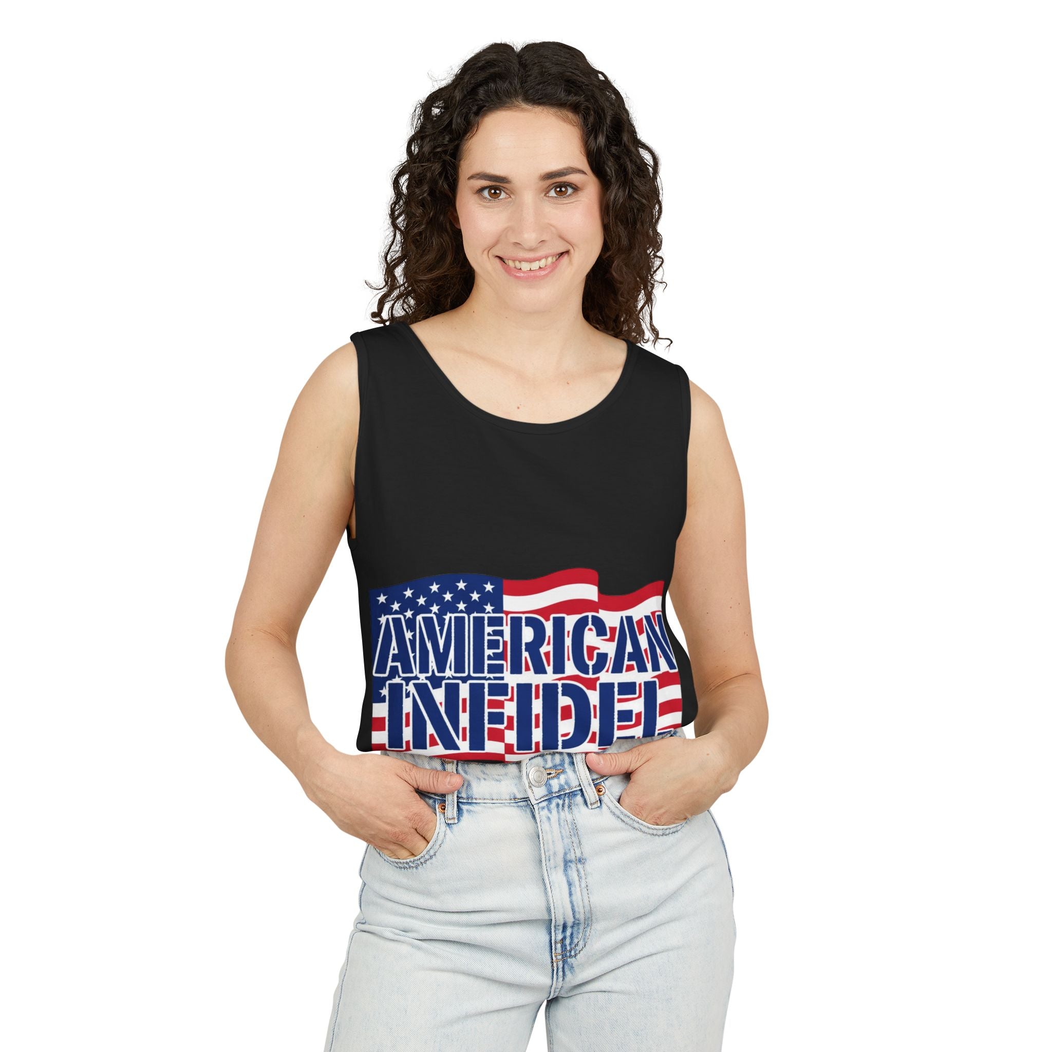 Infidel American Infidel Garment-Dyed Tank Top