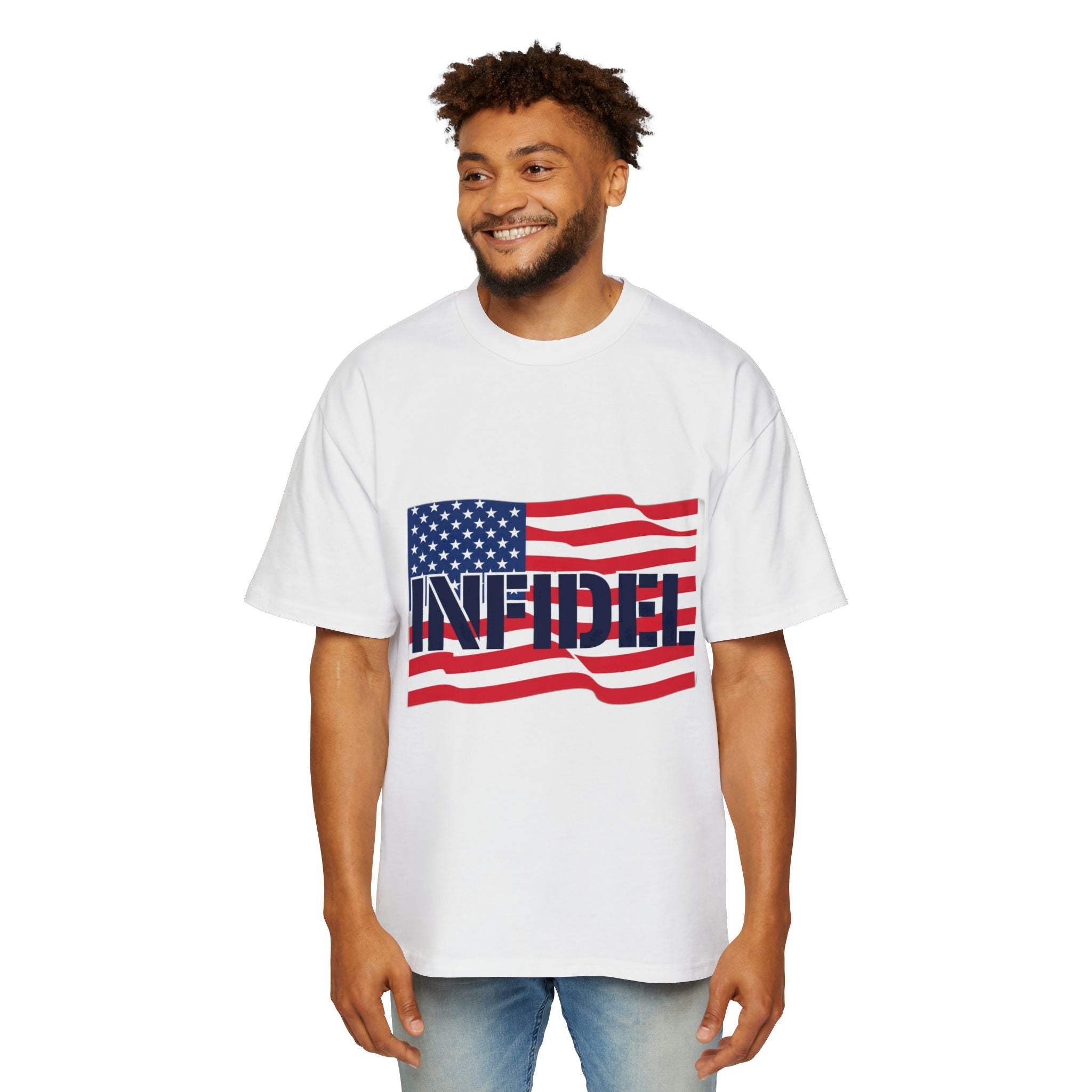 American-Bold Heavy Oversized Tee