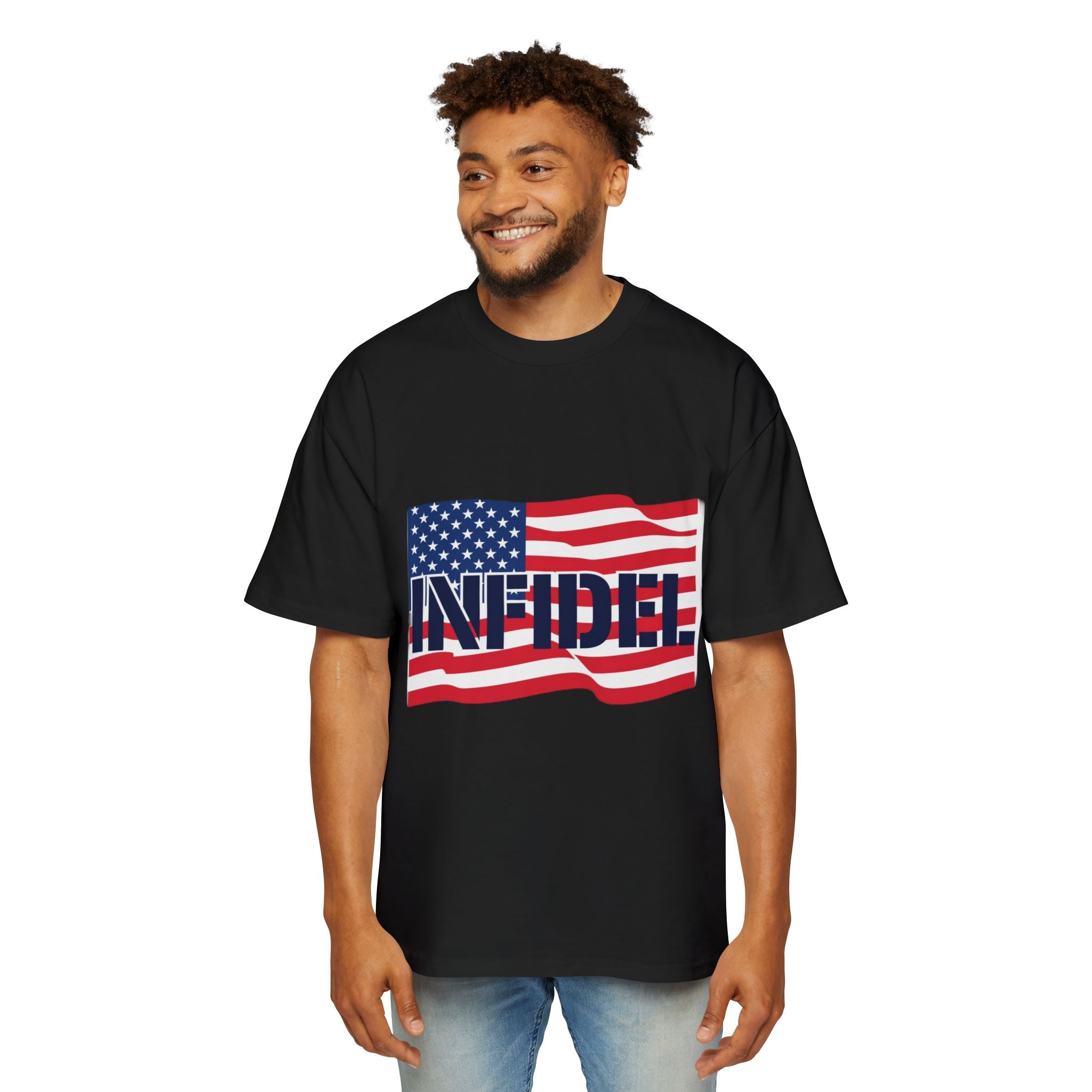American-Bold Heavy Oversized Tee