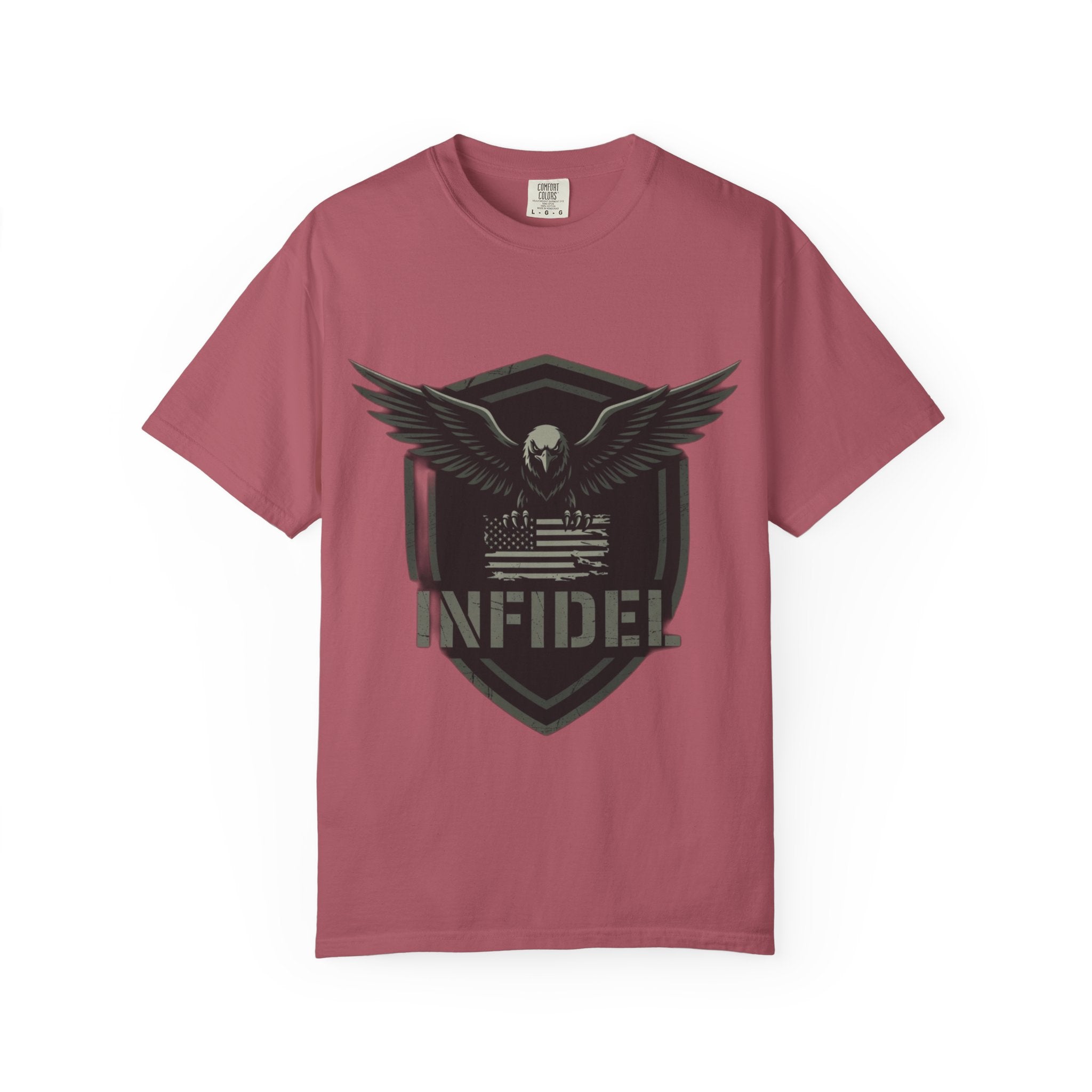 Eagle_Flag Comfort Colors Tee