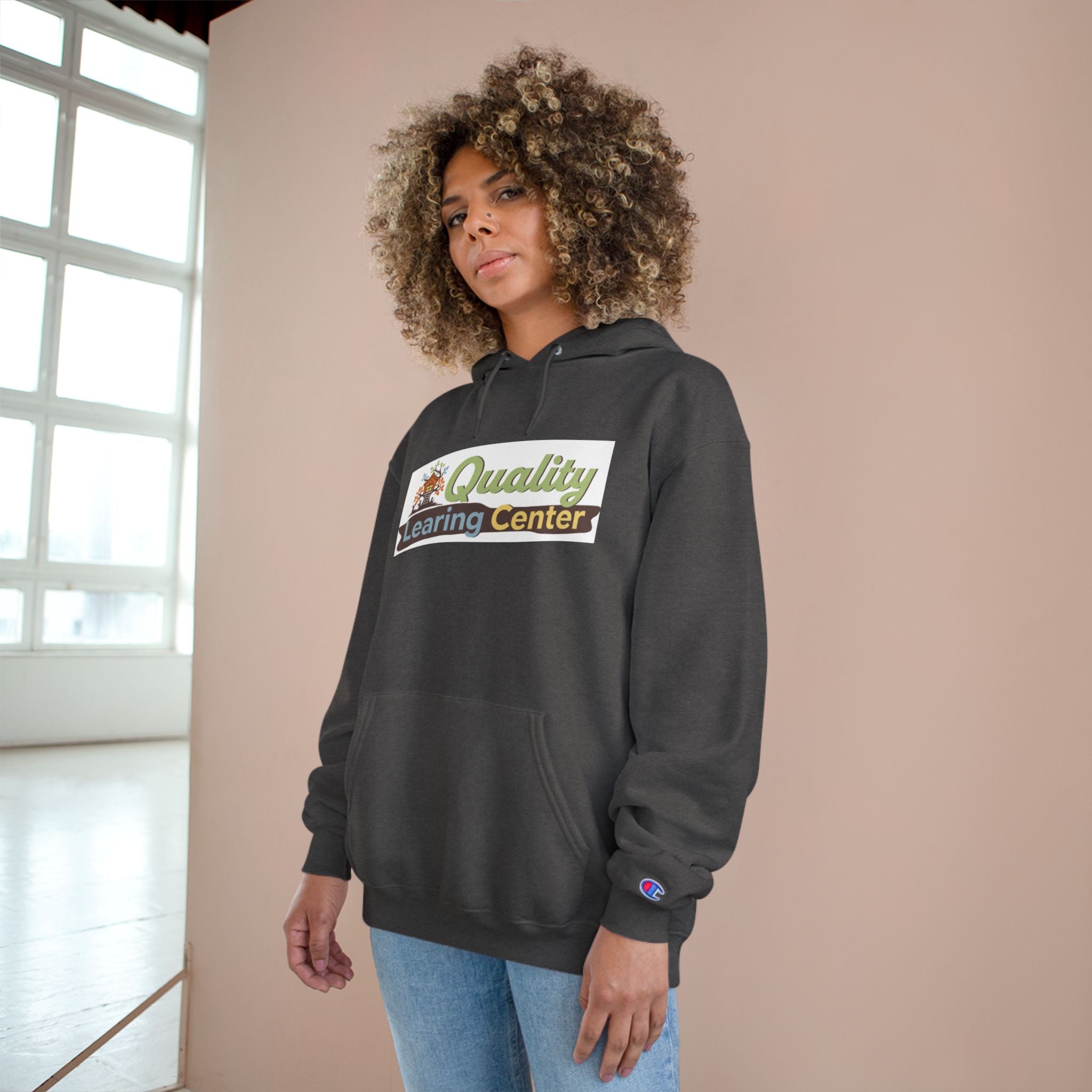 Infidel Learning Center Tee Champion Hoodie