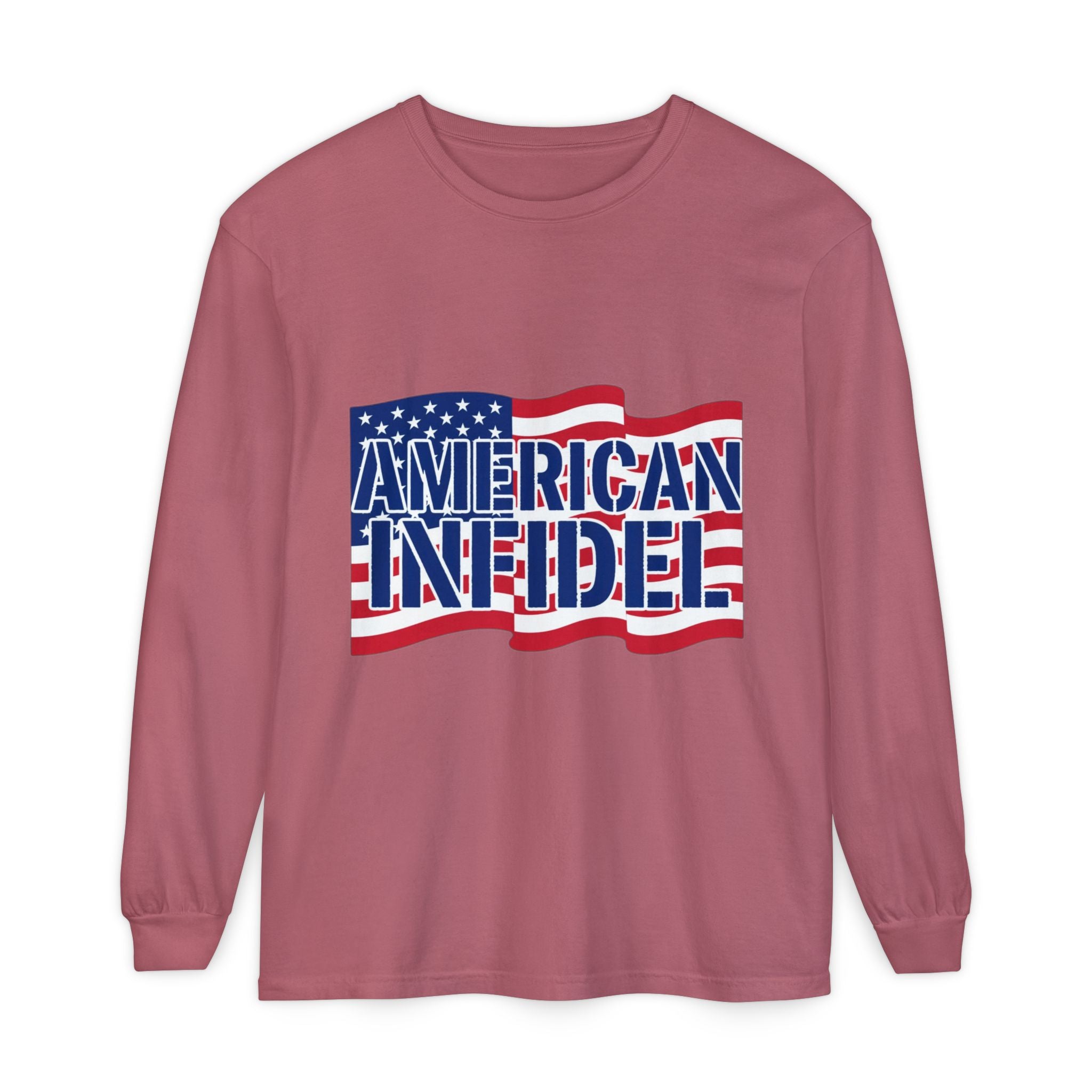 Infidel American Infidel Comfort Colors Long Sleeve