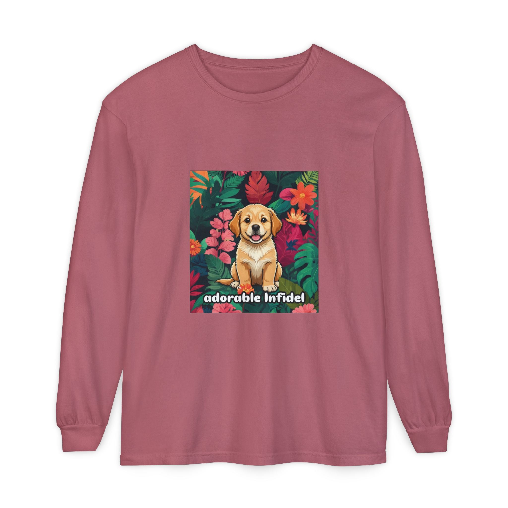 Adorable Infidel Comfort Colors Long Sleeve