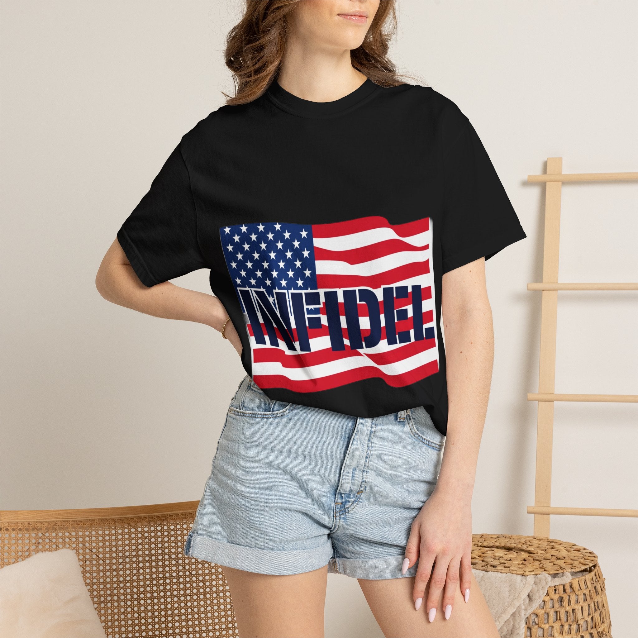 American-Bold Comfort Colors Tee