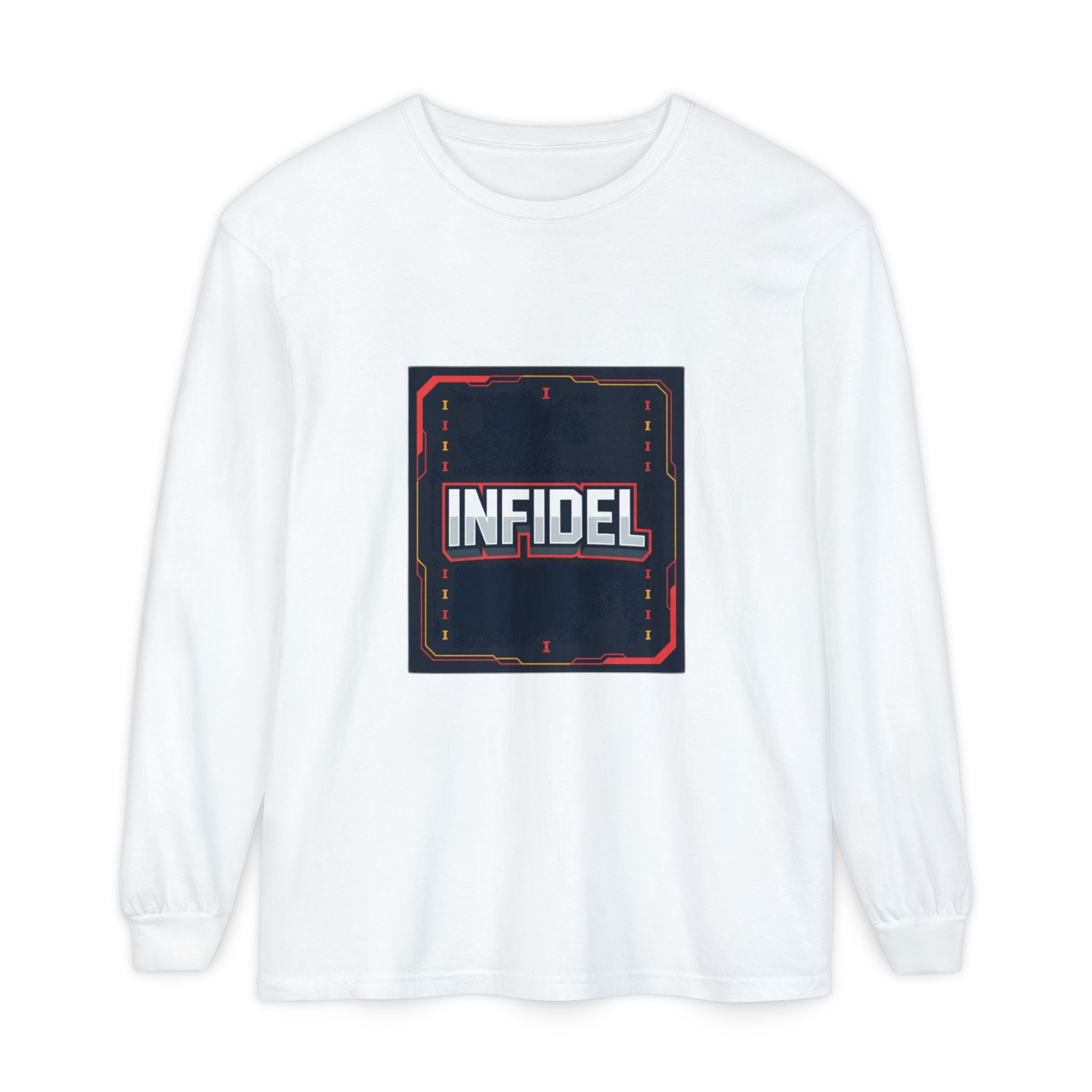 Infidel Pong  Comfort Colors Long Sleeve