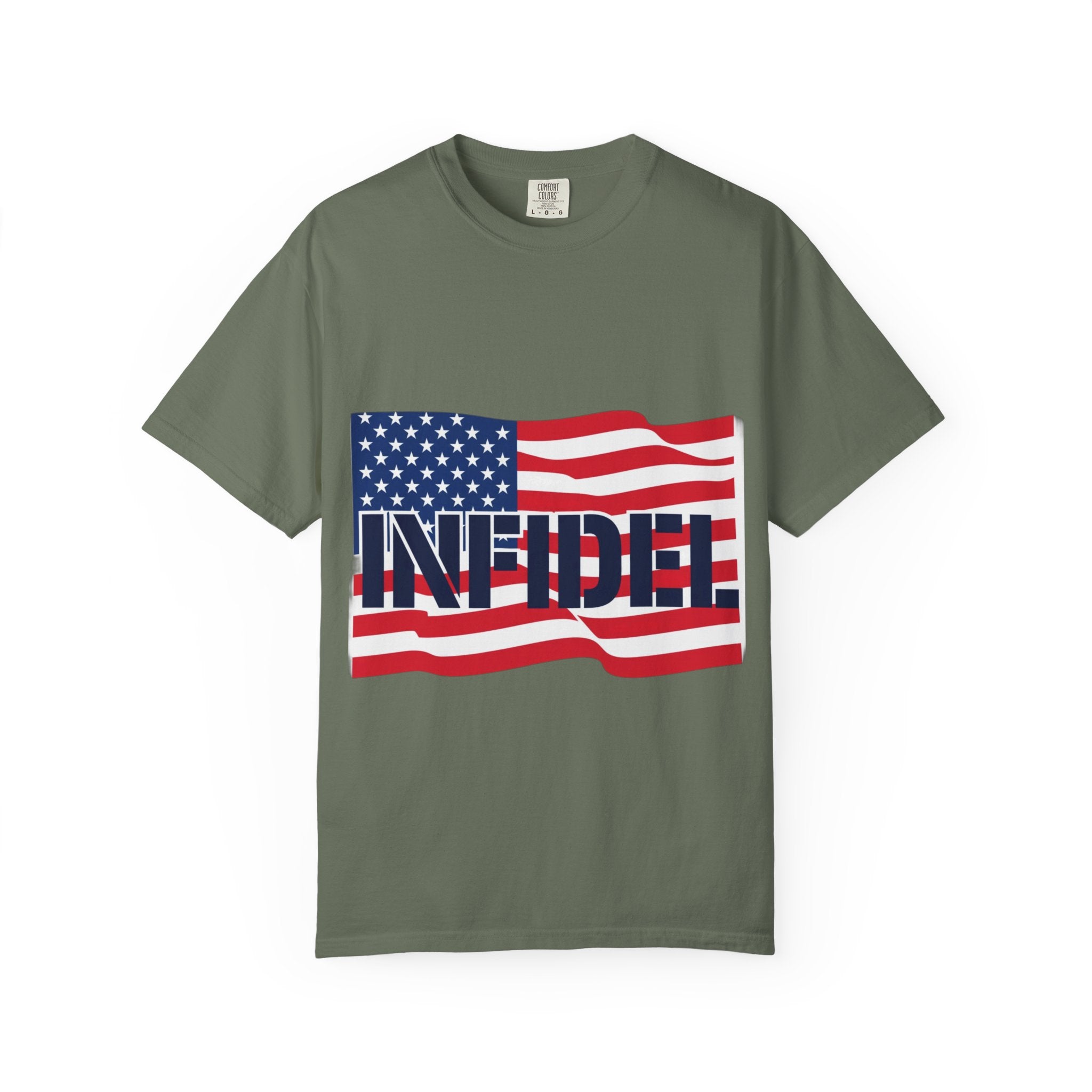 American-Bold Comfort Colors Tee