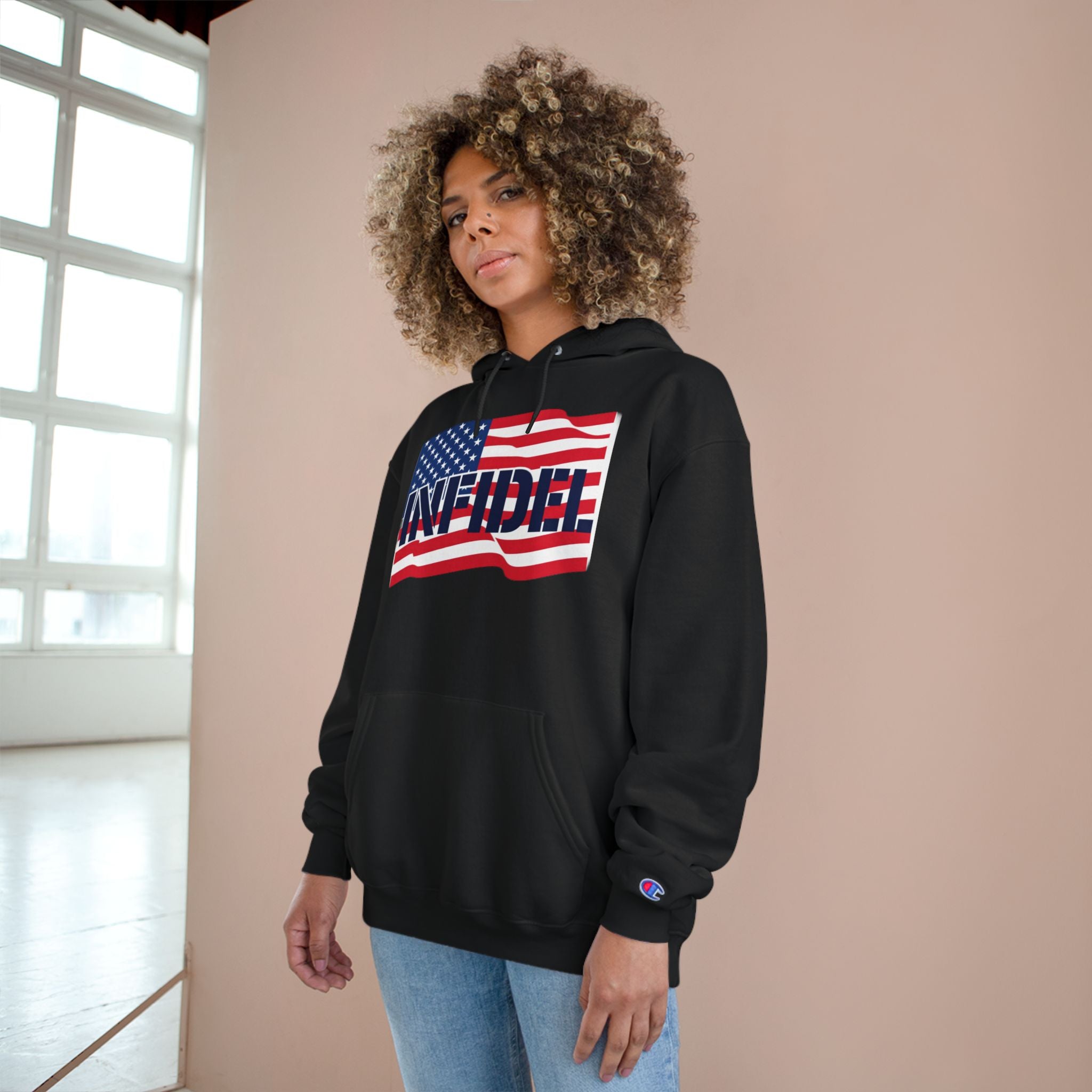American-Bold Champion Hoodie