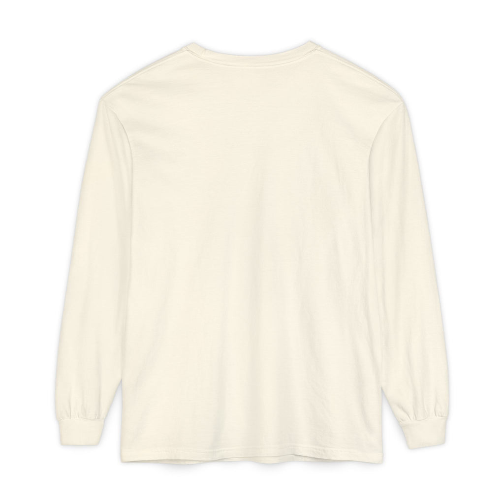 NO STEP BACK Comfort Colors Long Sleeve — Comfort Colors long sleeve tee, garment-dyed, relaxed fit