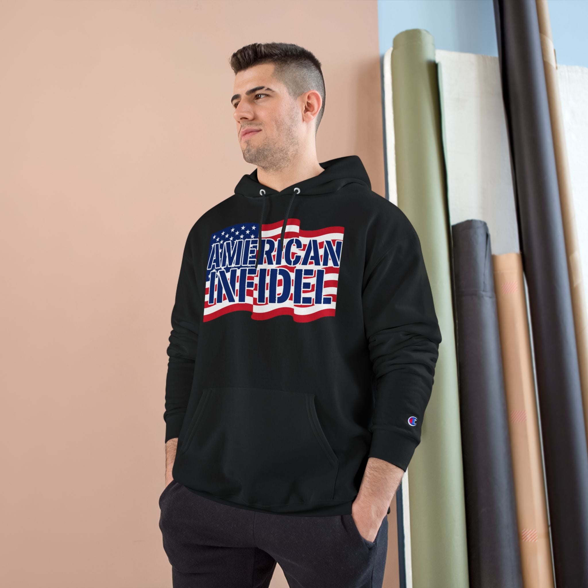 Infidel American Infidel Champion Hoodie