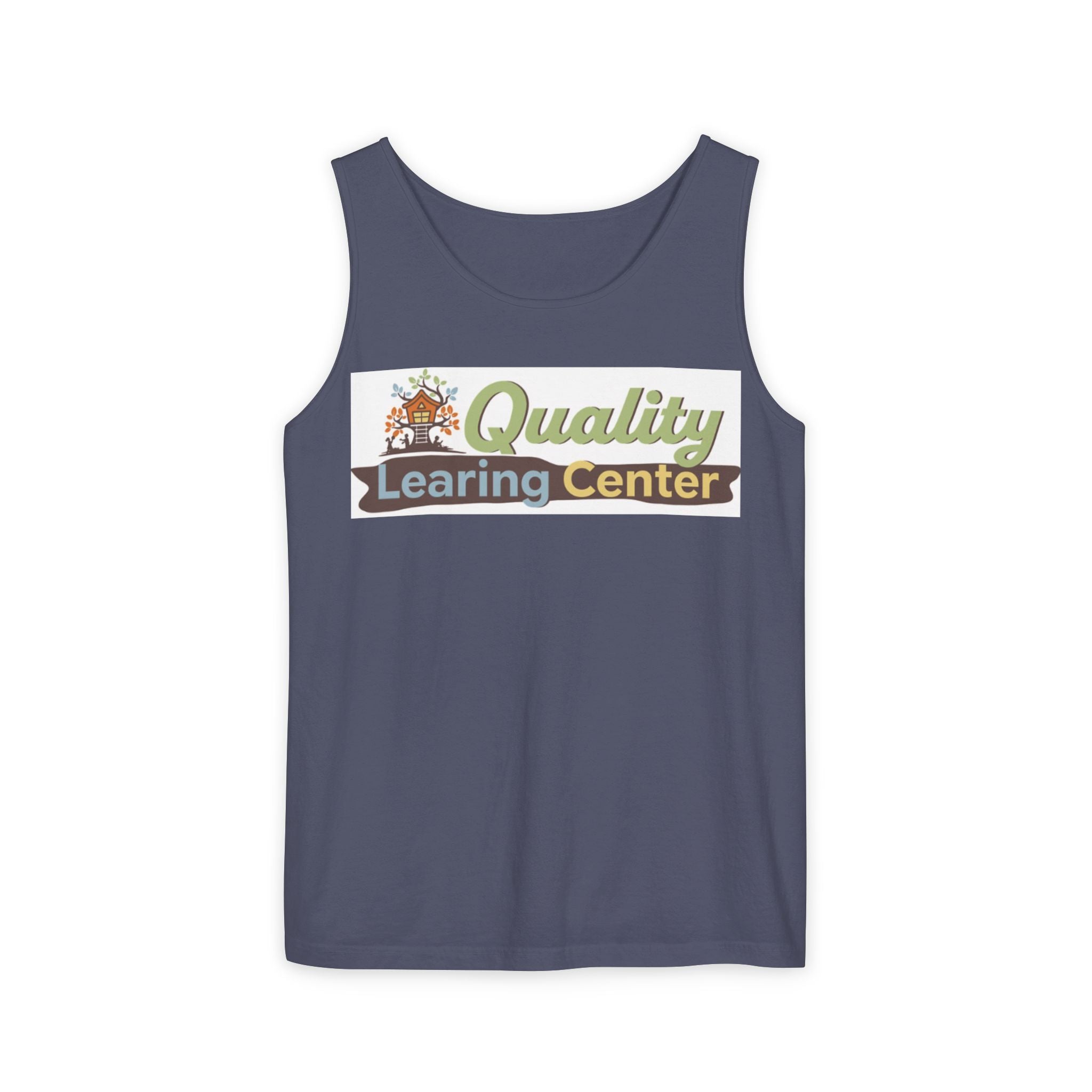 Infidel Learning Center Tee Garment-Dyed Tank Top