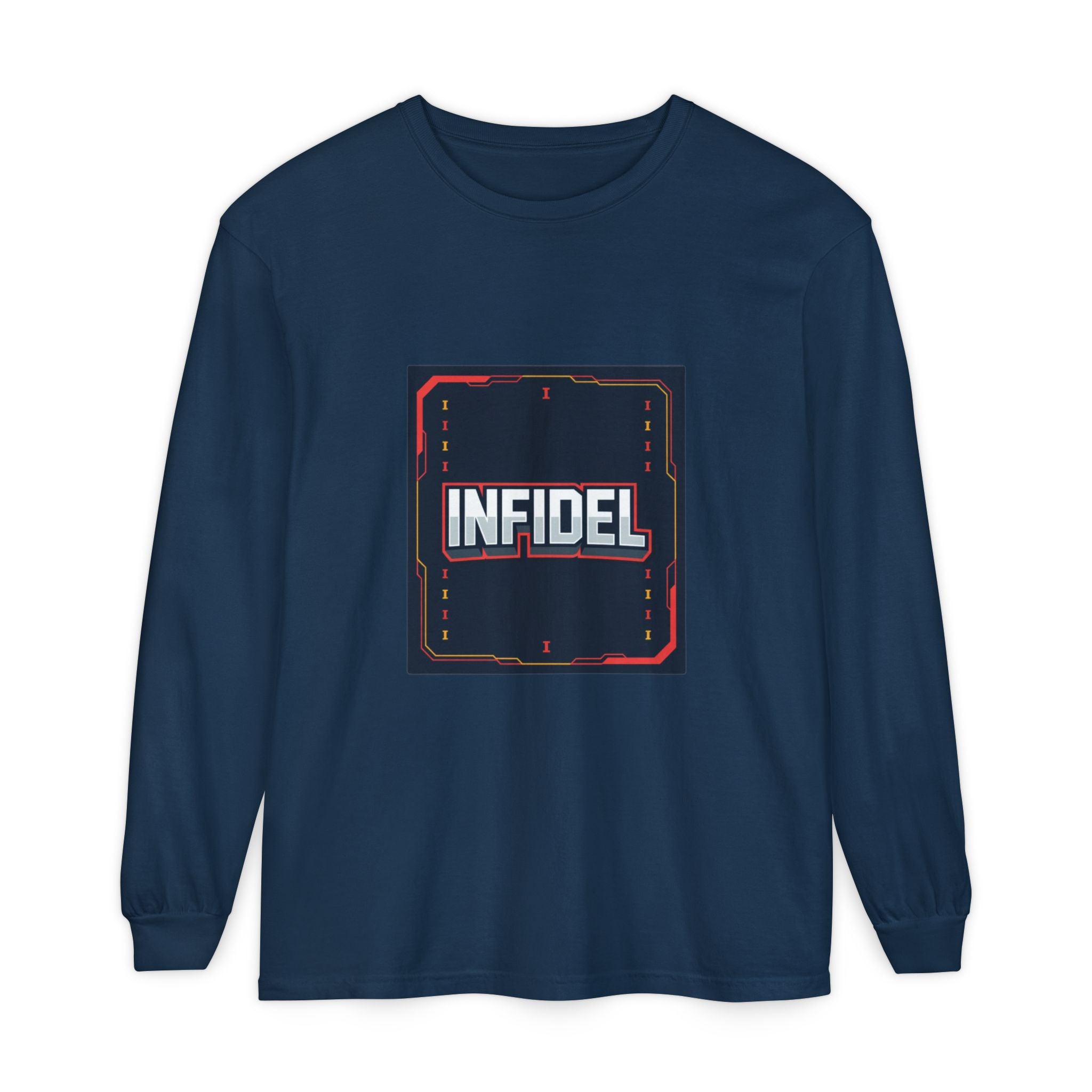 Infidel Pong  Comfort Colors Long Sleeve