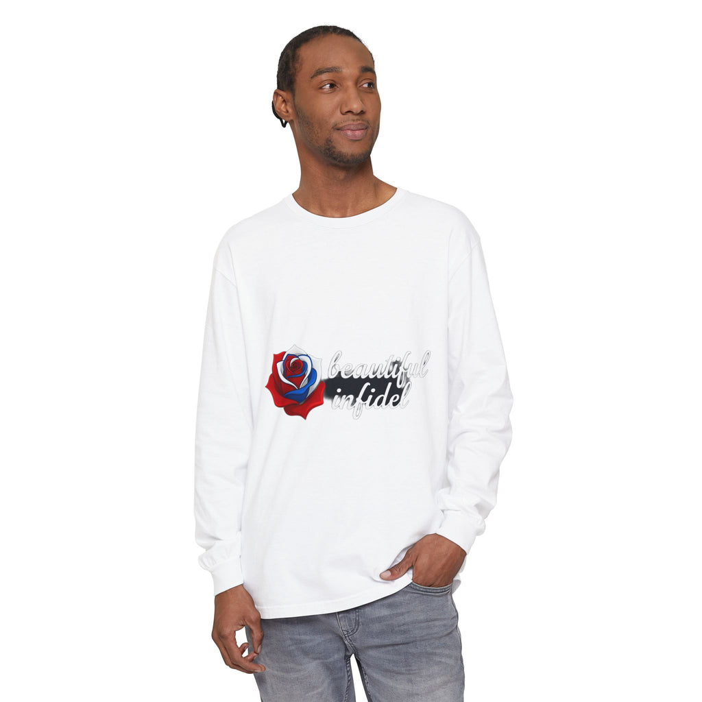 Infidel Beautiful Infidel  Comfort Colors Long Sleeve