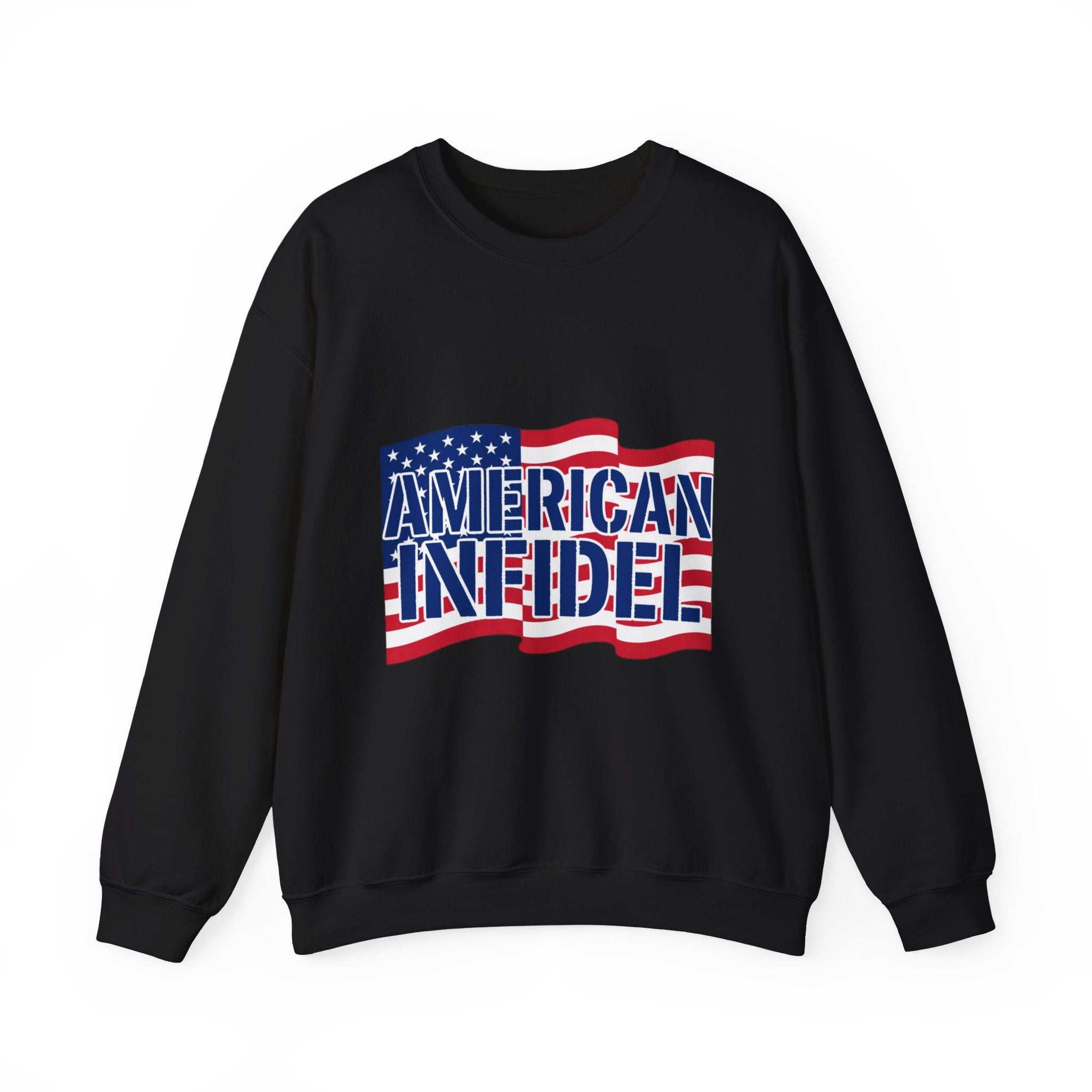 Infidel American Infidel Gildan Crewneck Sweatshirt