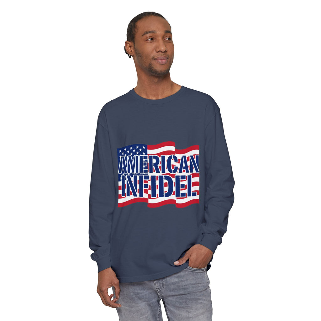 Infidel American Infidel Comfort Colors Long Sleeve