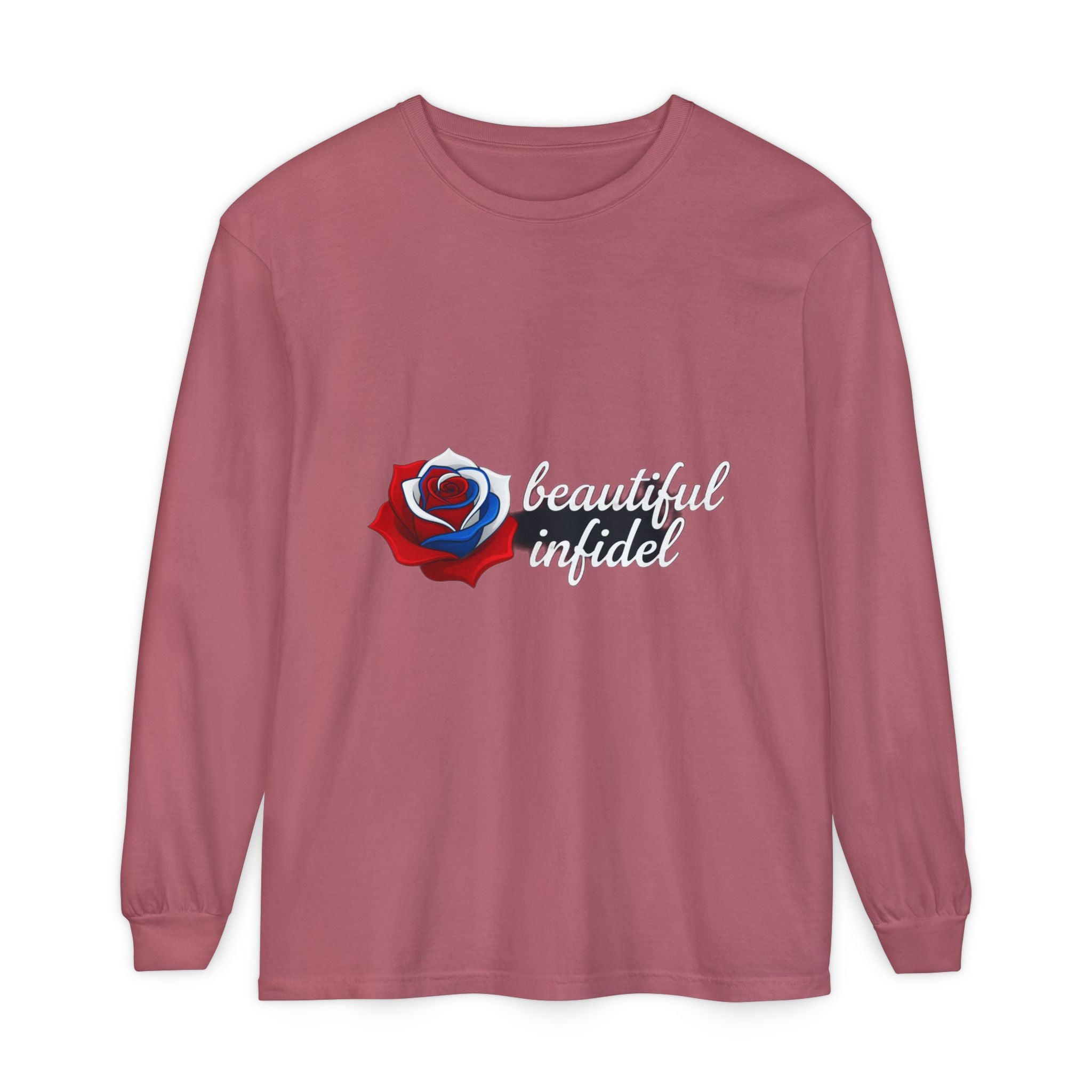 Infidel Beautiful Infidel  Comfort Colors Long Sleeve
