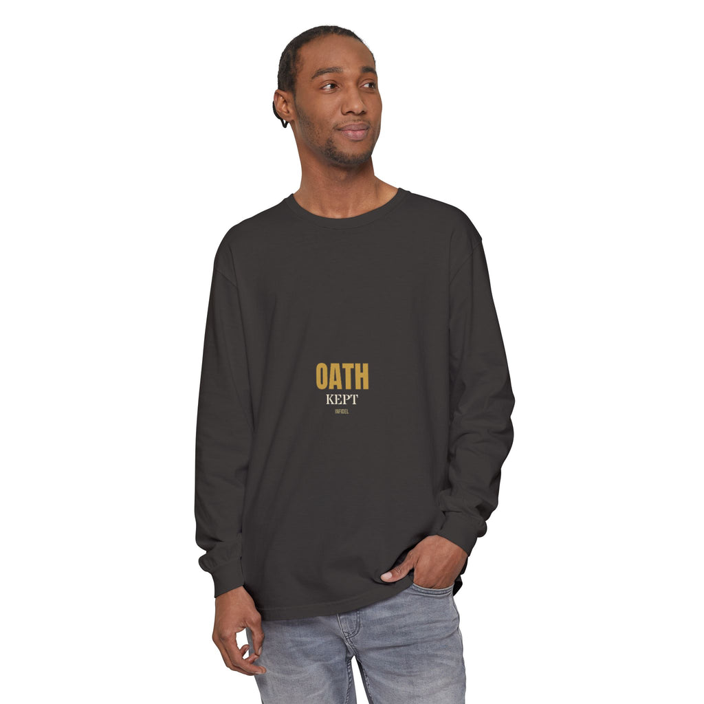 OATH KEPT Comfort Colors Long Sleeve — Comfort Colors long sleeve tee, garment-dyed, relaxed fit
