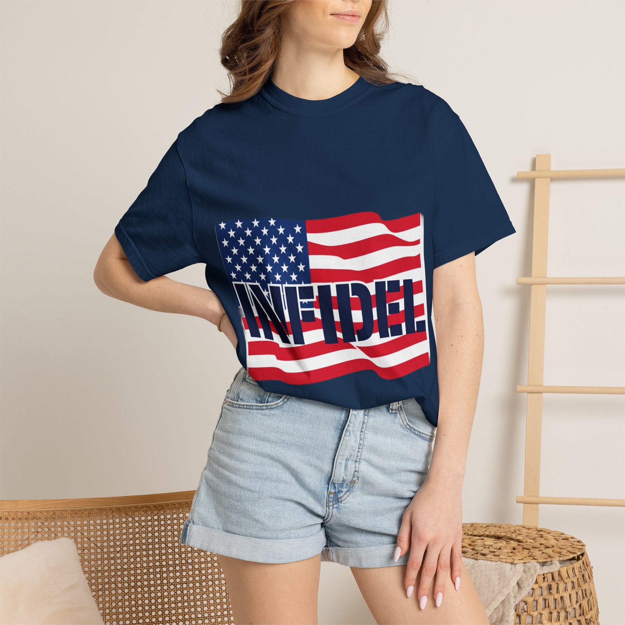 American-Bold Comfort Colors Tee