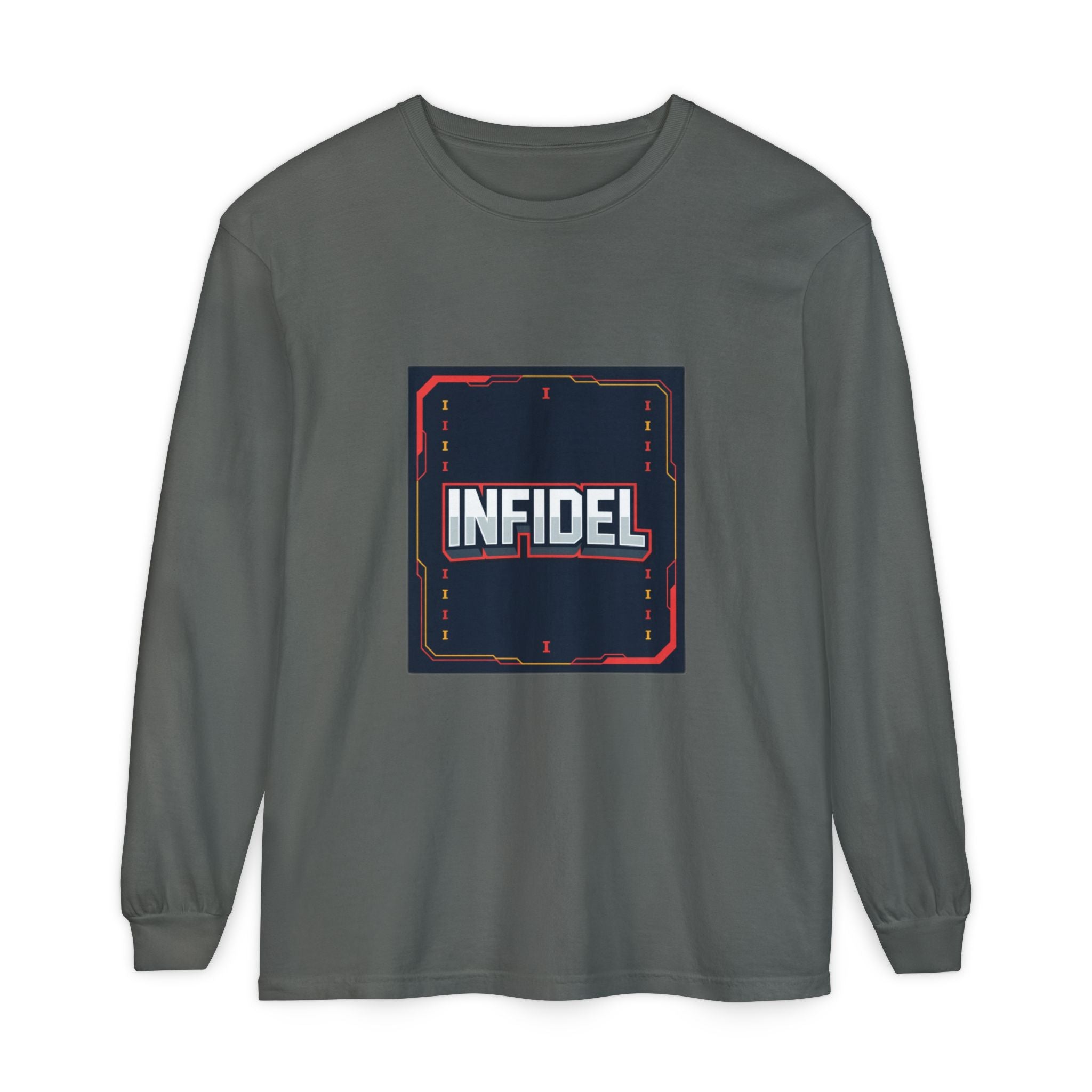 Infidel Pong  Comfort Colors Long Sleeve