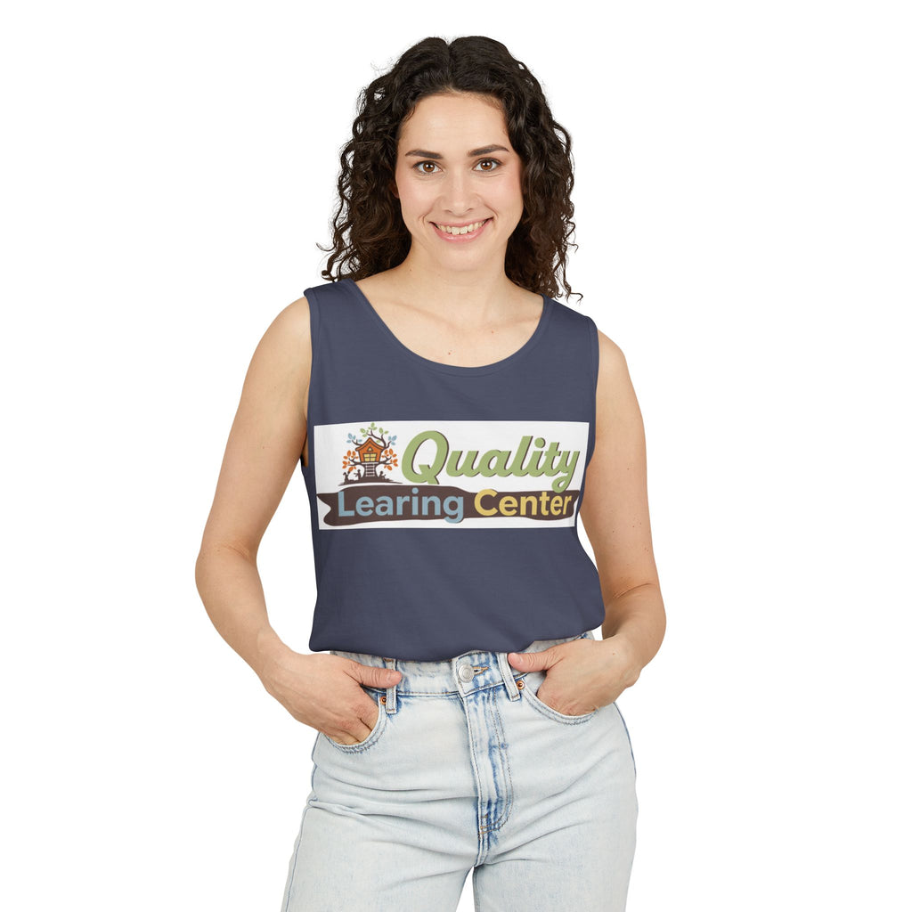 Infidel Learning Center Tee Garment-Dyed Tank Top