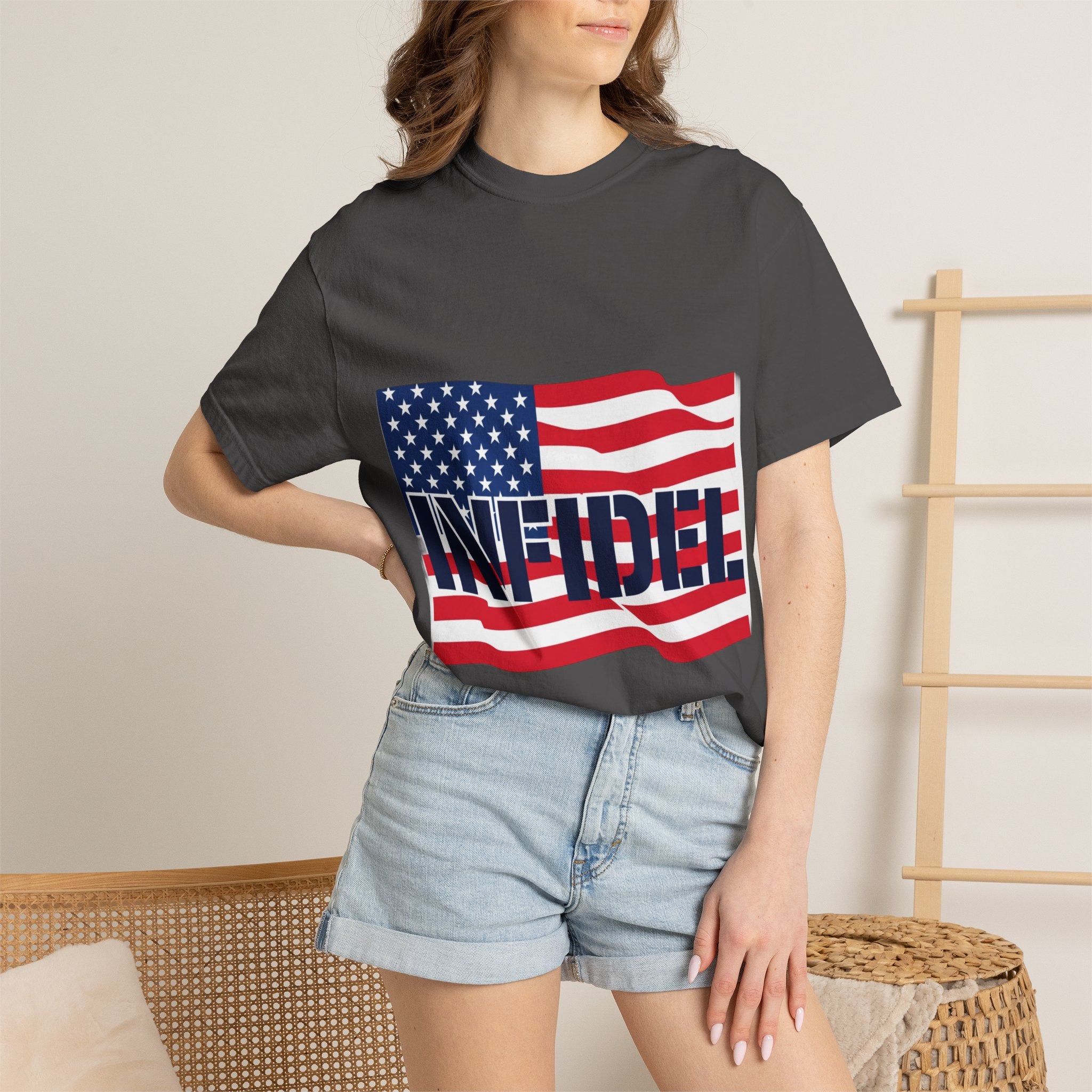 American-Bold Comfort Colors Tee