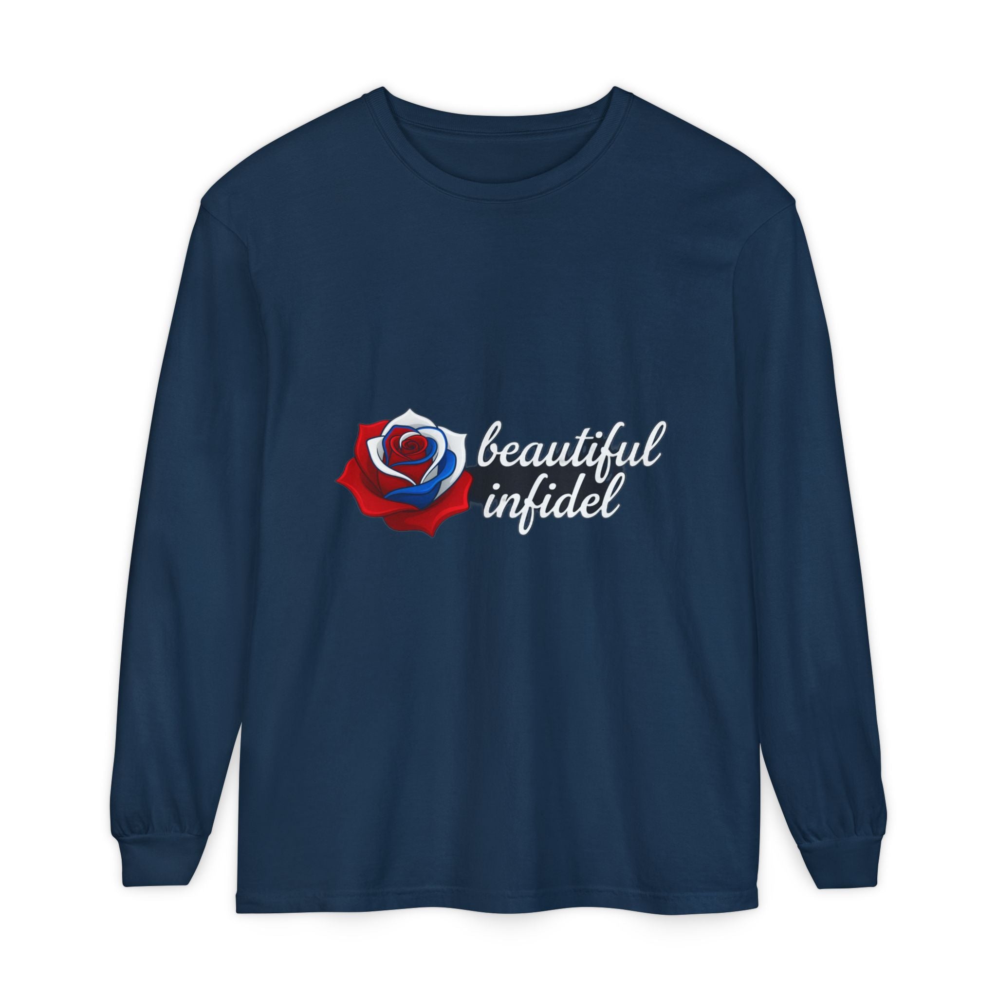 Infidel Beautiful Infidel  Comfort Colors Long Sleeve