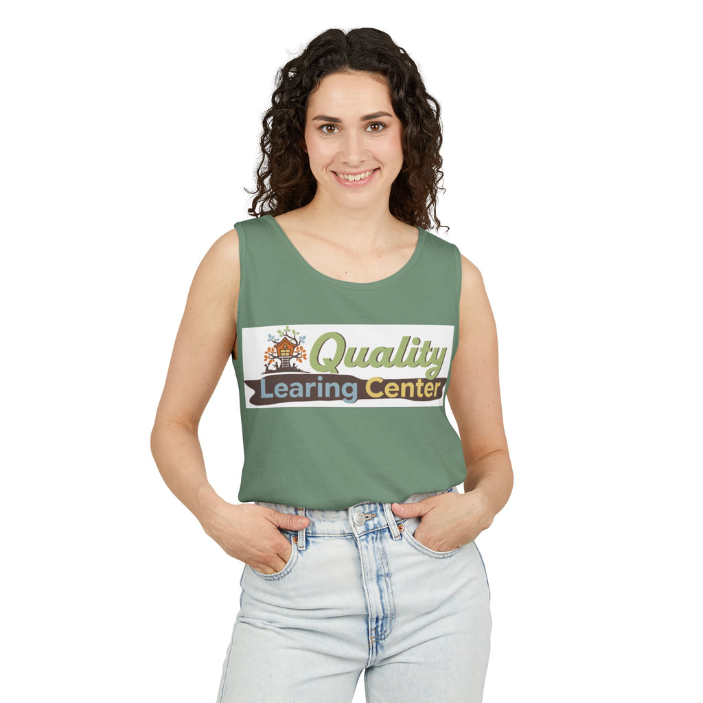 Infidel Learning Center Tee Garment-Dyed Tank Top