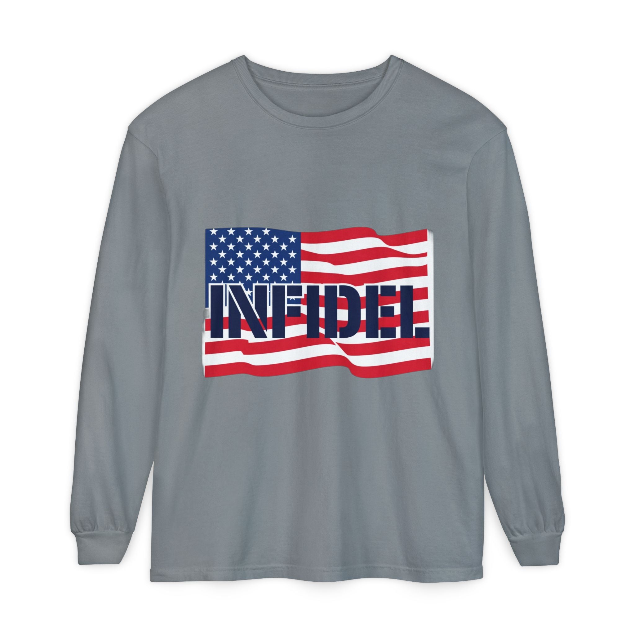 American-Bold Comfort Colors Long Sleeve
