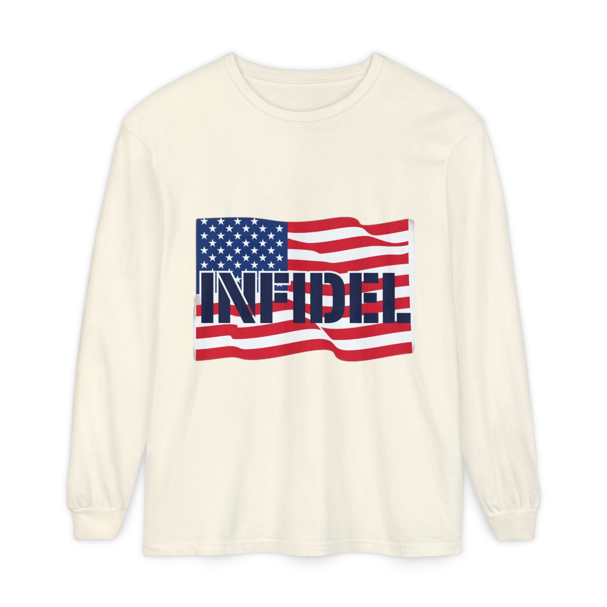American-Bold Comfort Colors Long Sleeve