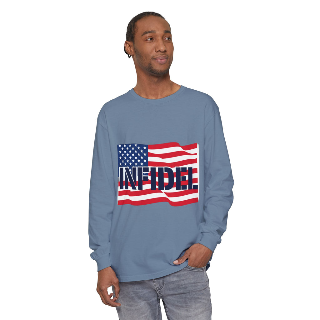 American-Bold Comfort Colors Long Sleeve
