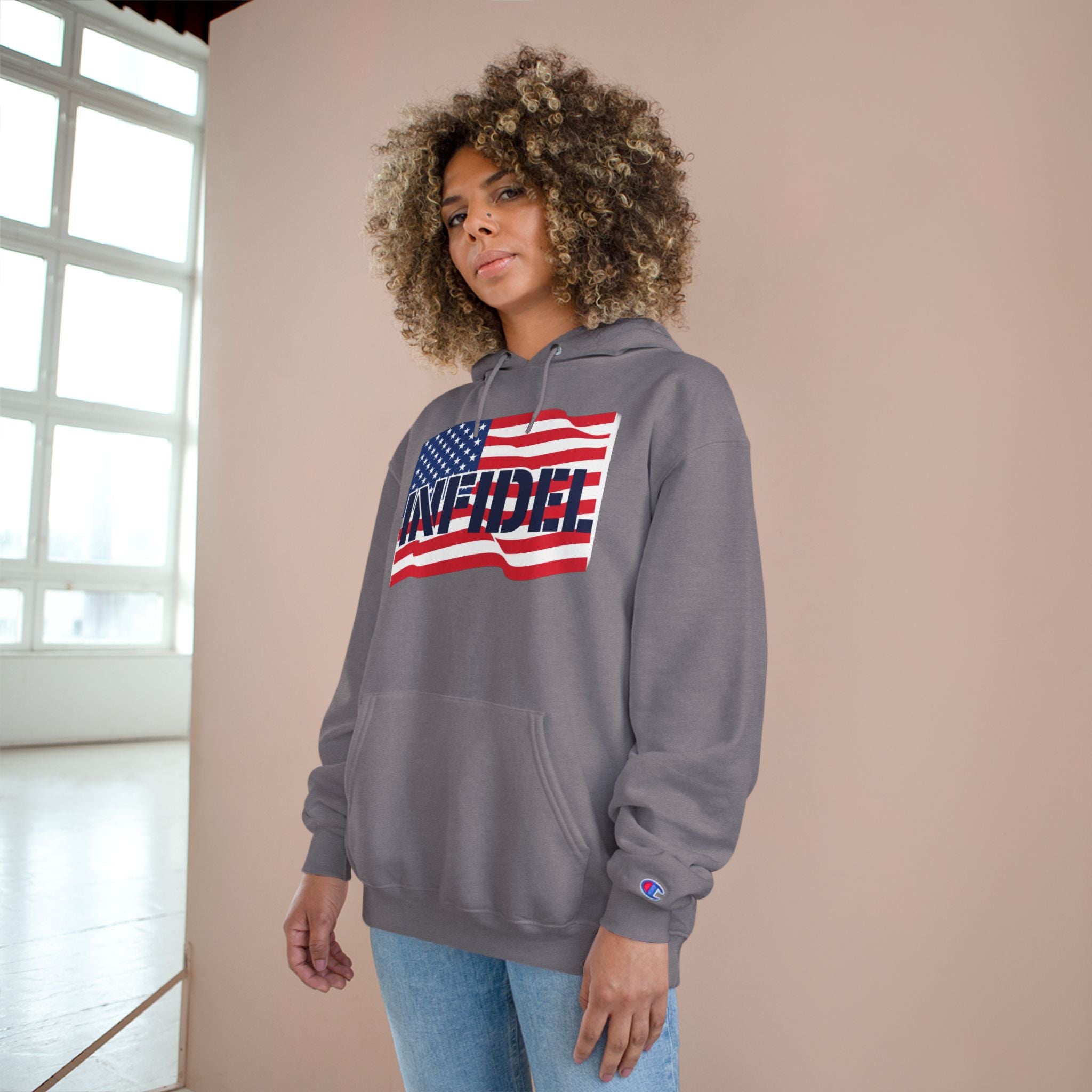 American-Bold Champion Hoodie