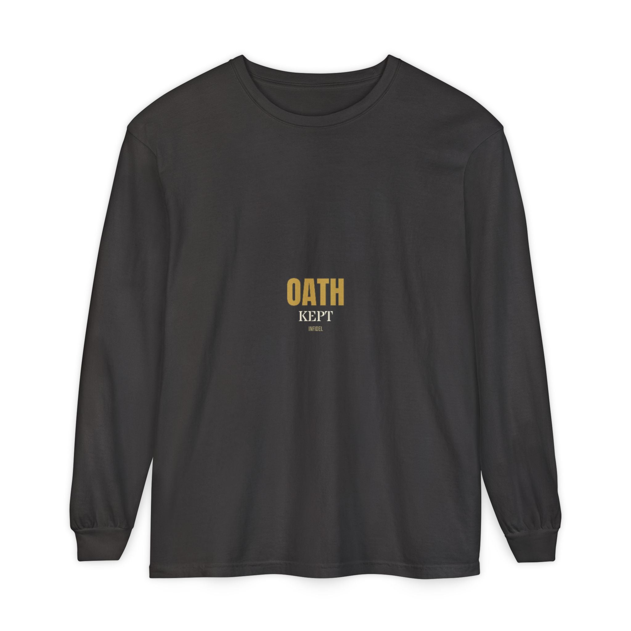 OATH KEPT Comfort Colors Long Sleeve — Comfort Colors long sleeve tee, garment-dyed, relaxed fit