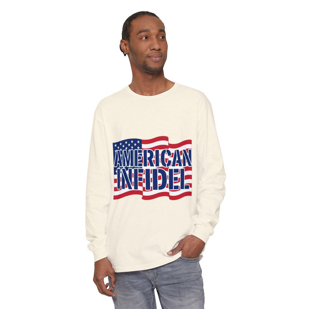 Infidel American Infidel Comfort Colors Long Sleeve