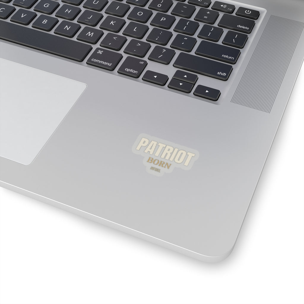 PATRIOT Sticker — Premium vinyl sticker, weatherproof, 4"x4" to 8"x8"