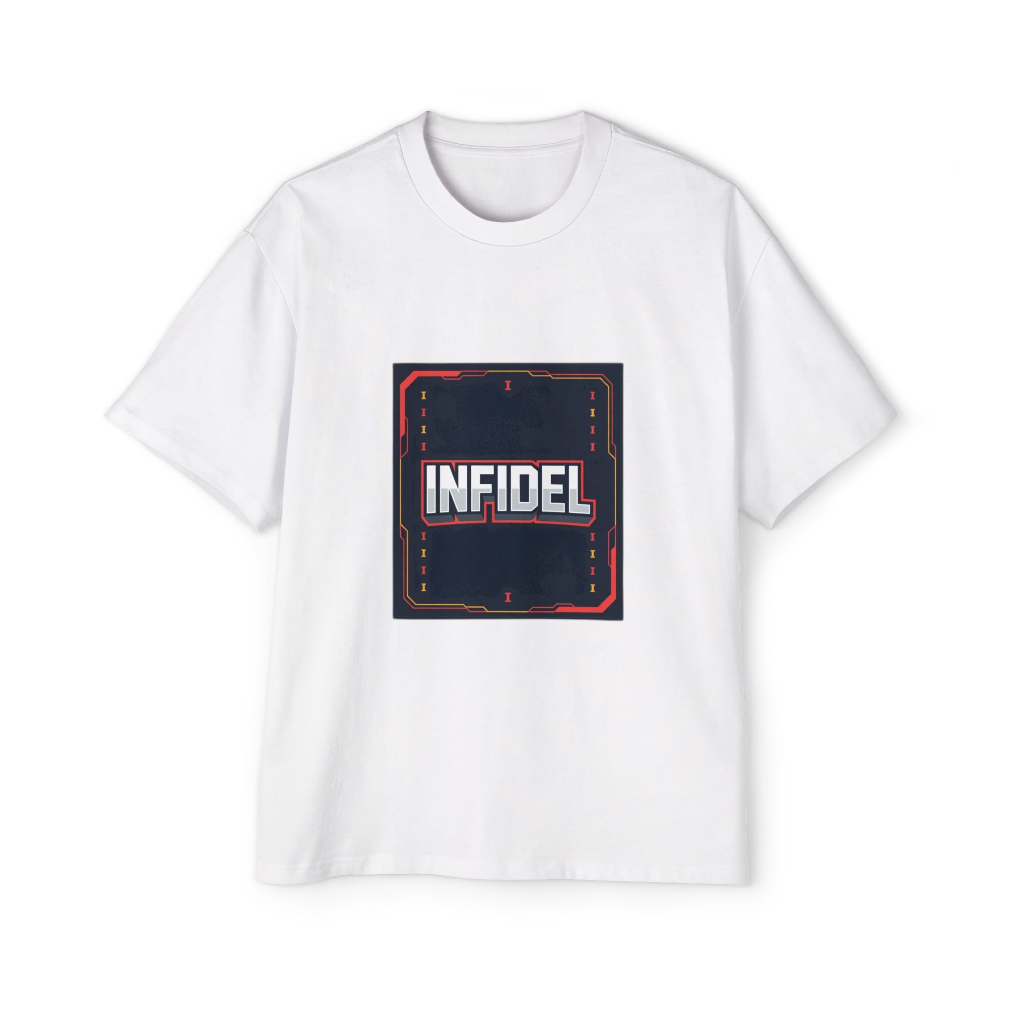 Infidel Pong  Heavy Oversized Tee