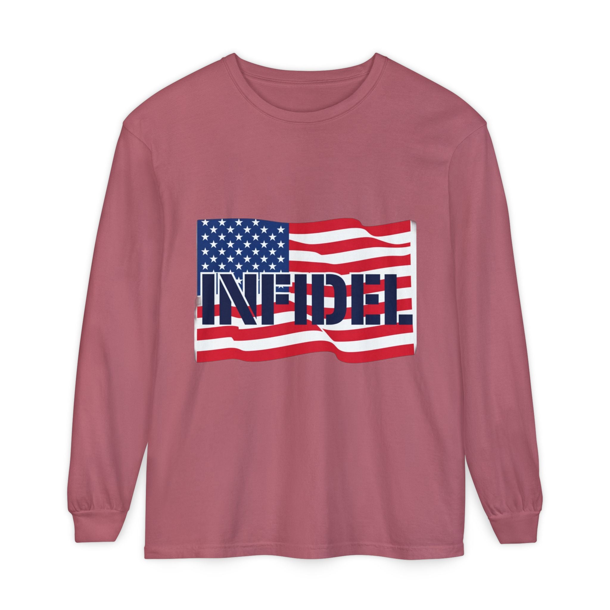 American-Bold Comfort Colors Long Sleeve