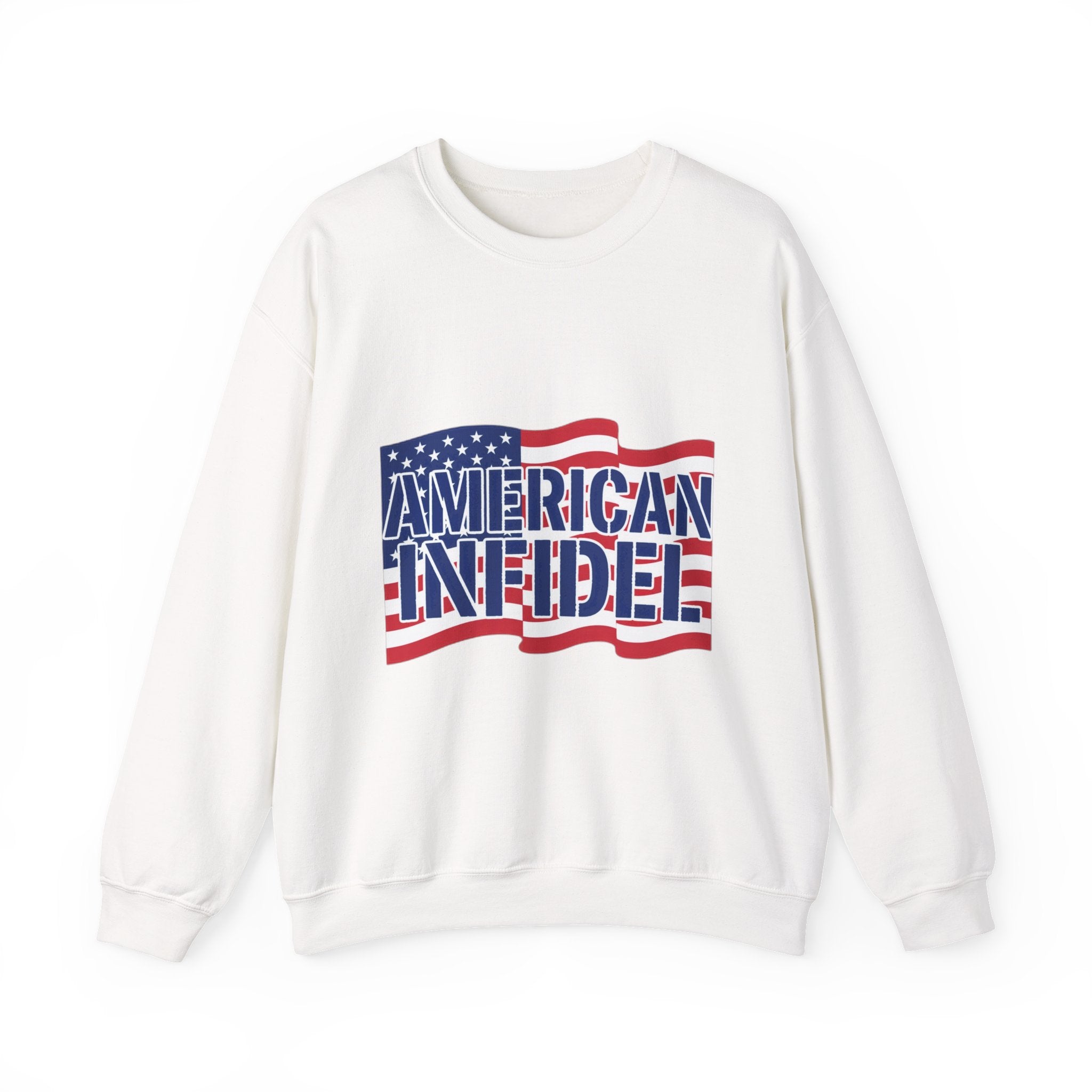 Infidel American Infidel Gildan Crewneck Sweatshirt