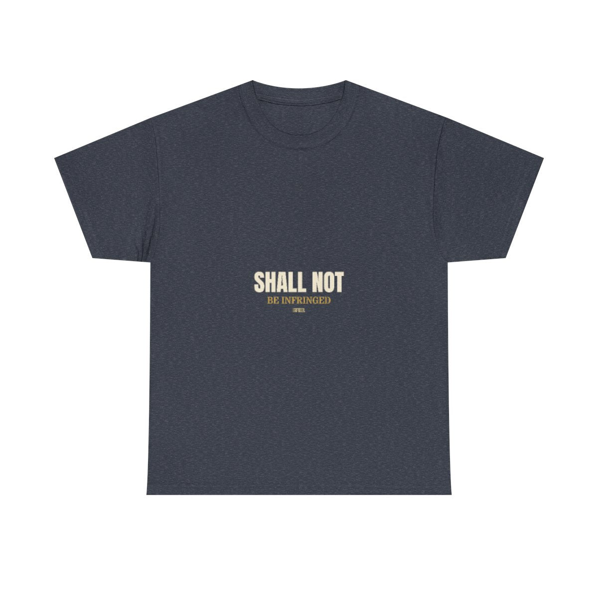 SHALL NOT BE Sticker — Premium vinyl sticker, weatherproof, 4"x4" to 8"x8"