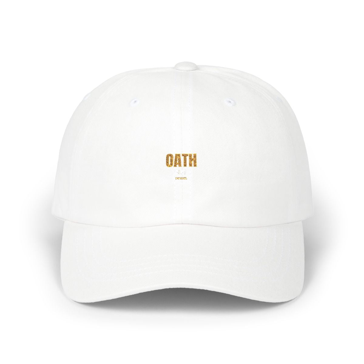 OATH KEPT — Premium Gildan 5000 t-shirt, 100% cotton, bold screen-print design
