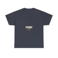 PATRIOT — Premium Gildan 5000 t-shirt, 100% cotton, bold screen-print design