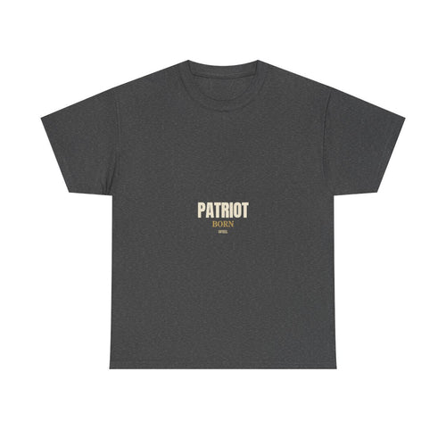 PATRIOT Sticker — Premium vinyl sticker, weatherproof, 4"x4" to 8"x8"